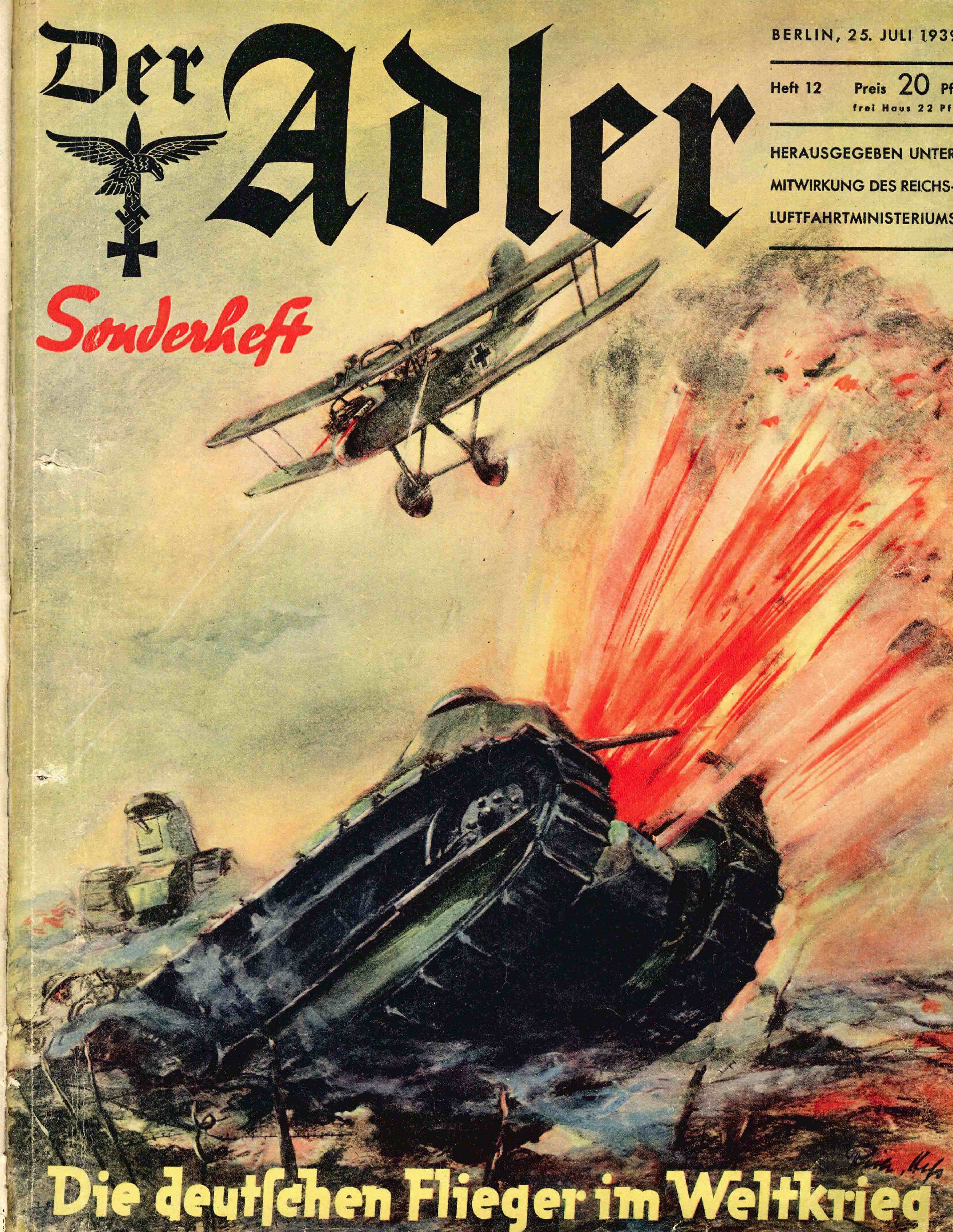 Der Adler - 1939 - Heft 12 (52 S., Scan)