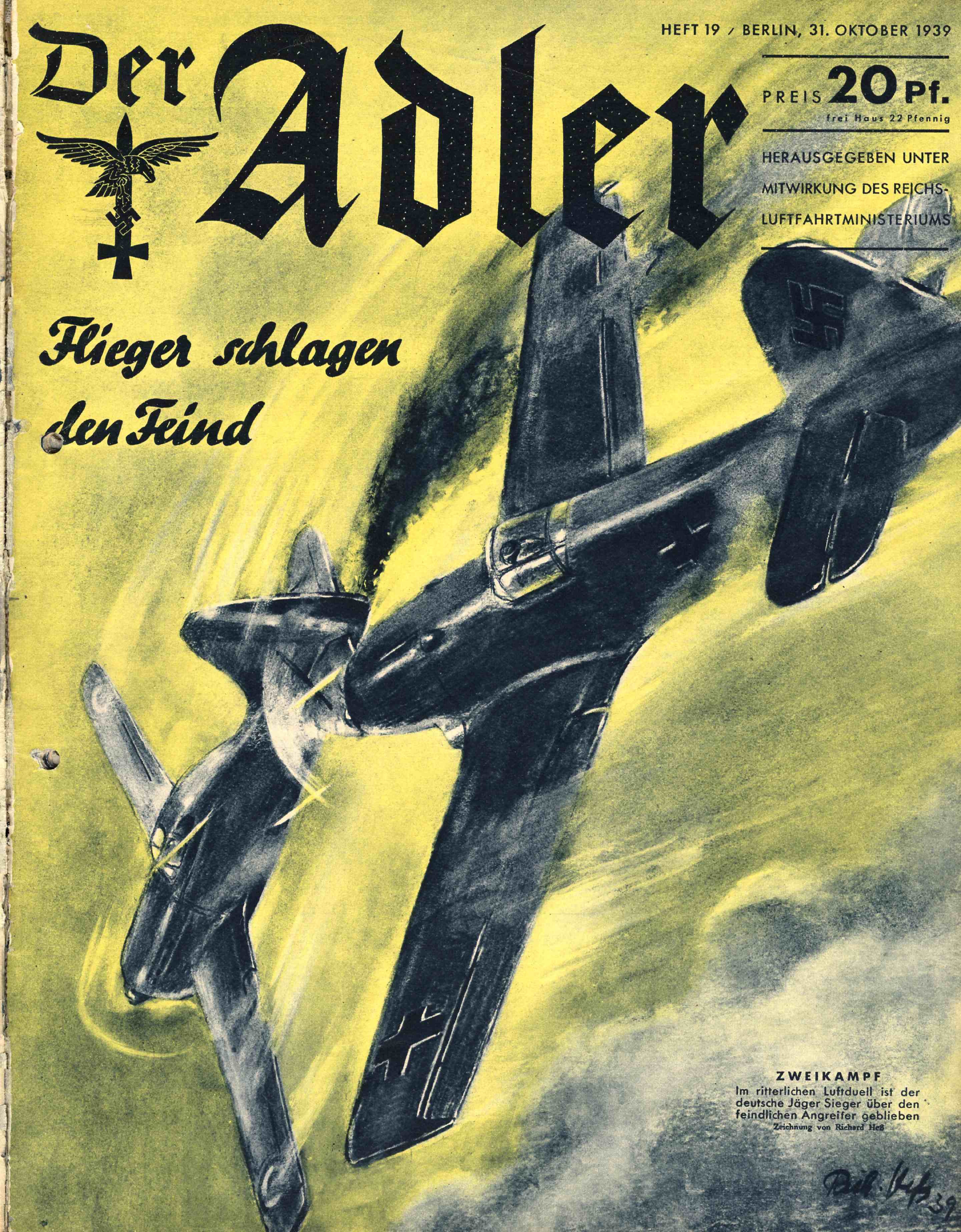 Der Adler - 1939 - Heft 19 (28 S., Scan)