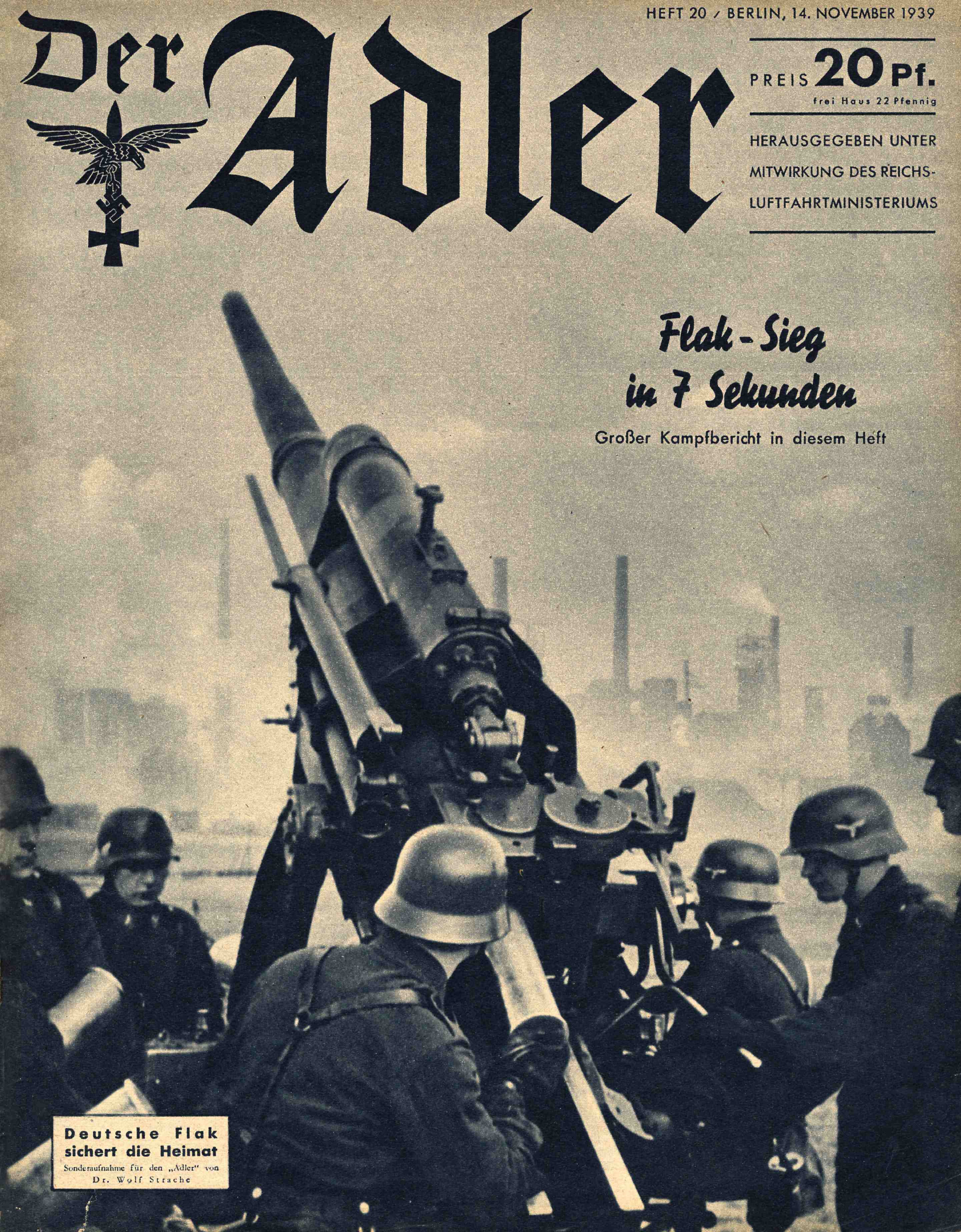 Der Adler - 1939 - Heft 20 (24 S., Scan)