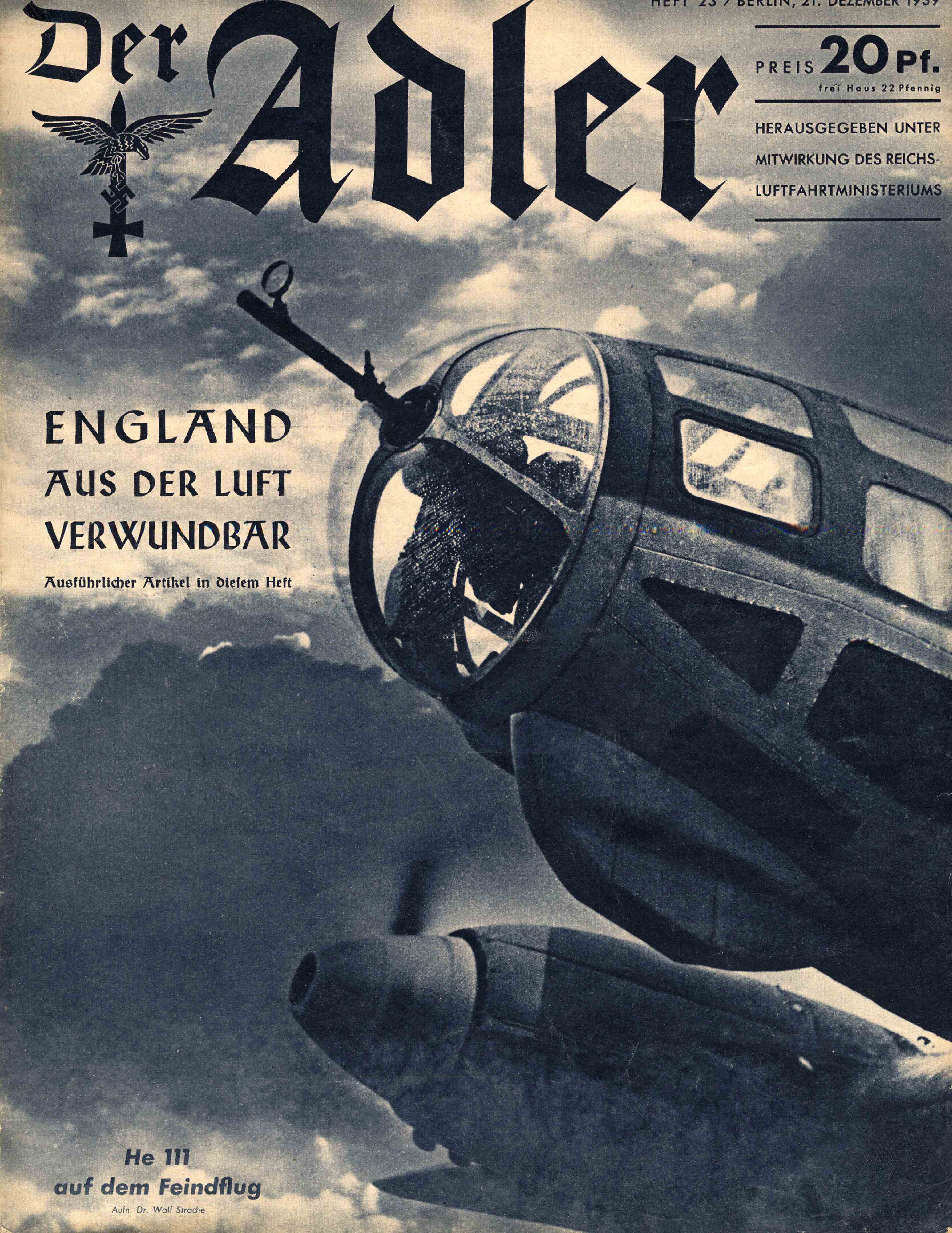Der Adler - 1939 - Heft 23 (24 S., Scan)