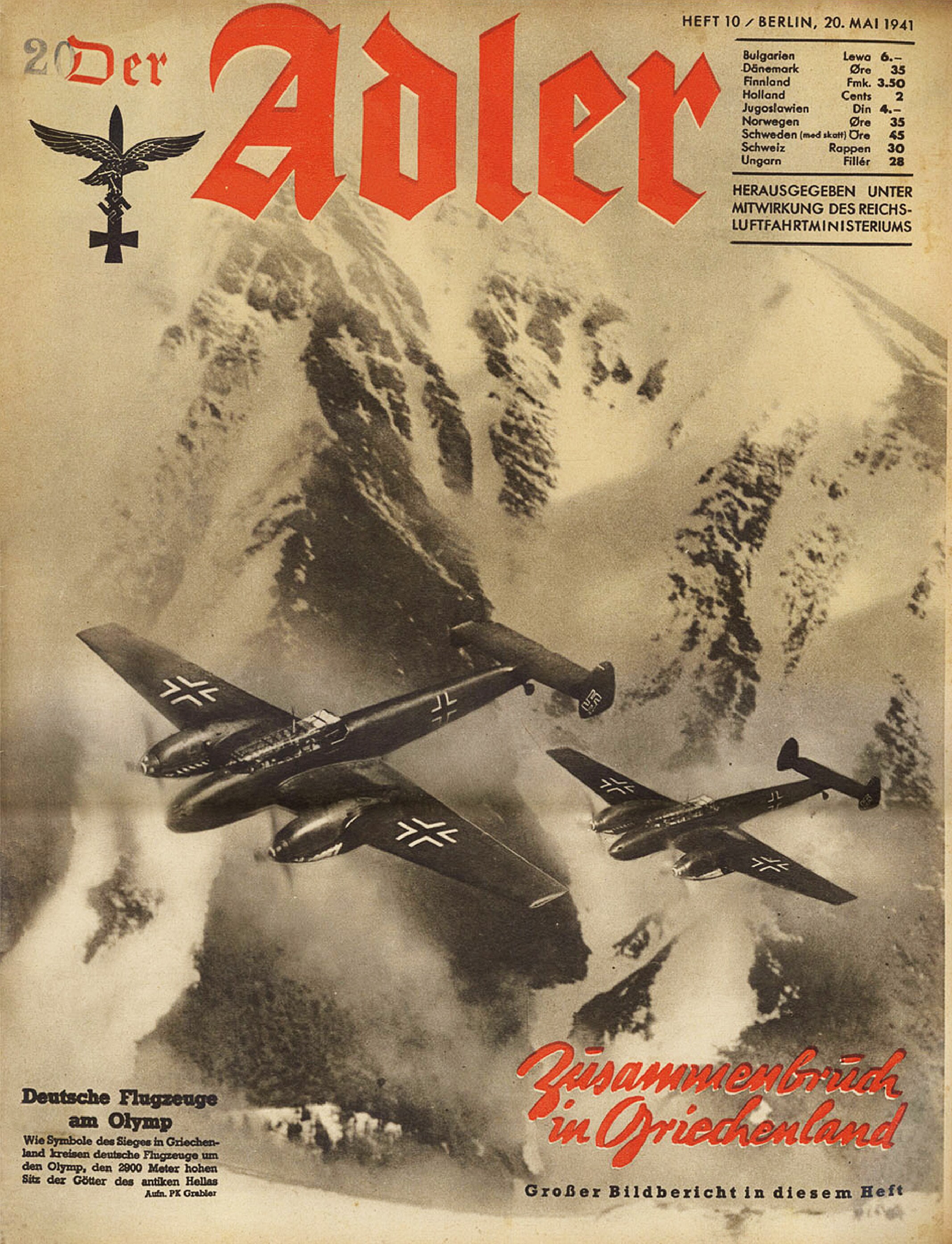Der Adler - 1941 - Heft 10 (31 S., Scan)