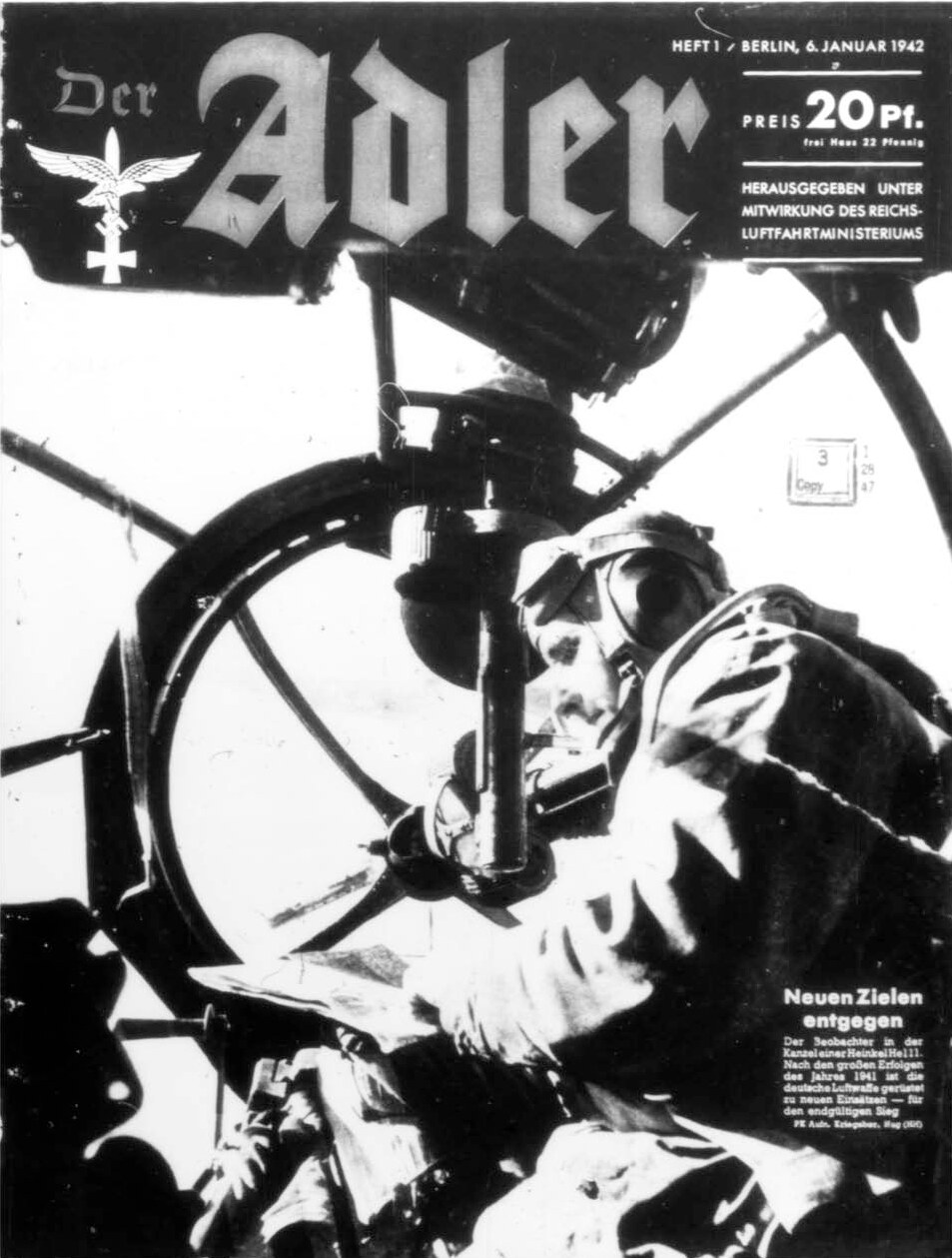 Der Adler - 1942 - Heft 01 (16 S., Scan)