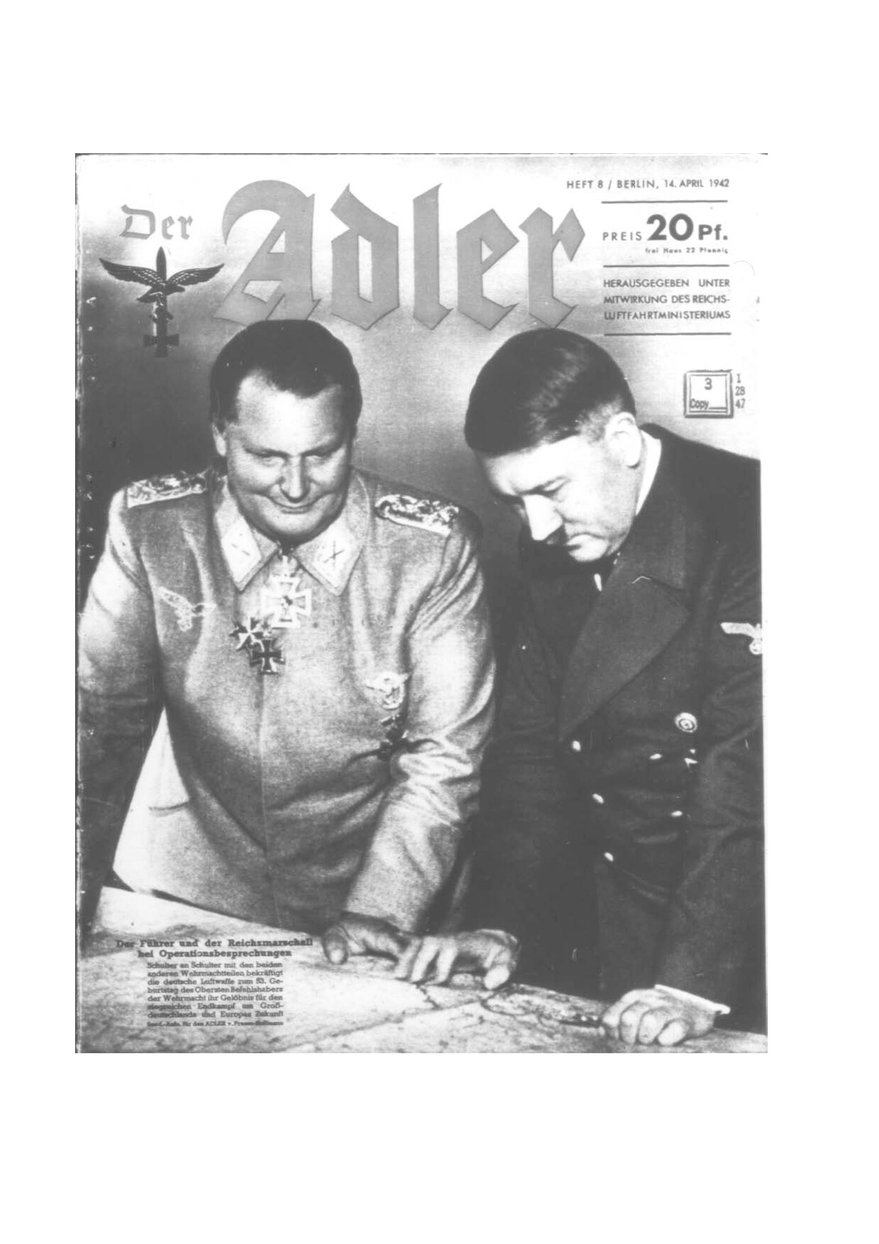 Der Adler - 1942 - Heft 08 (16 S., Scan)