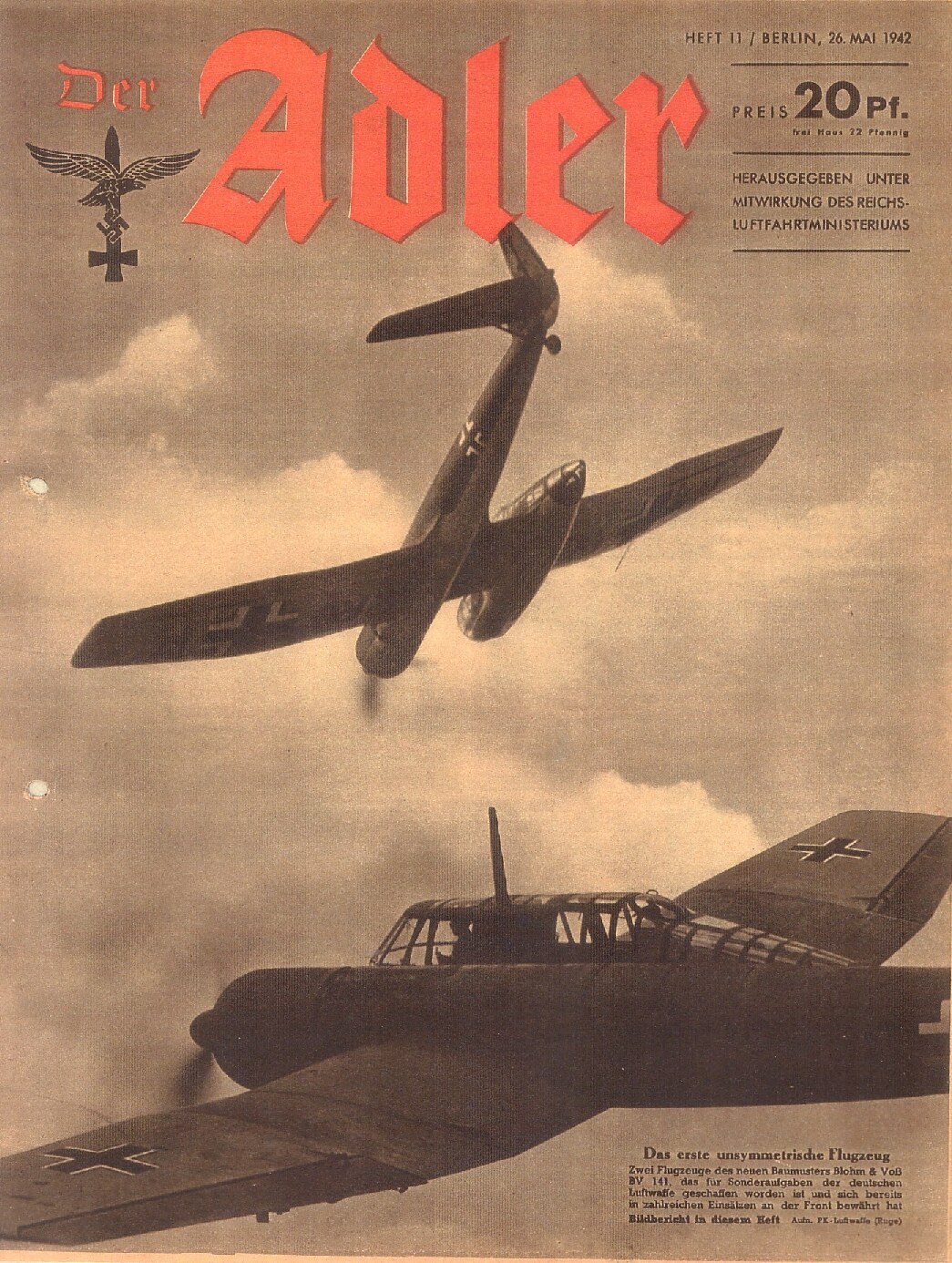 Der Adler - 1942 - Heft 11 (16 S., Scan)
