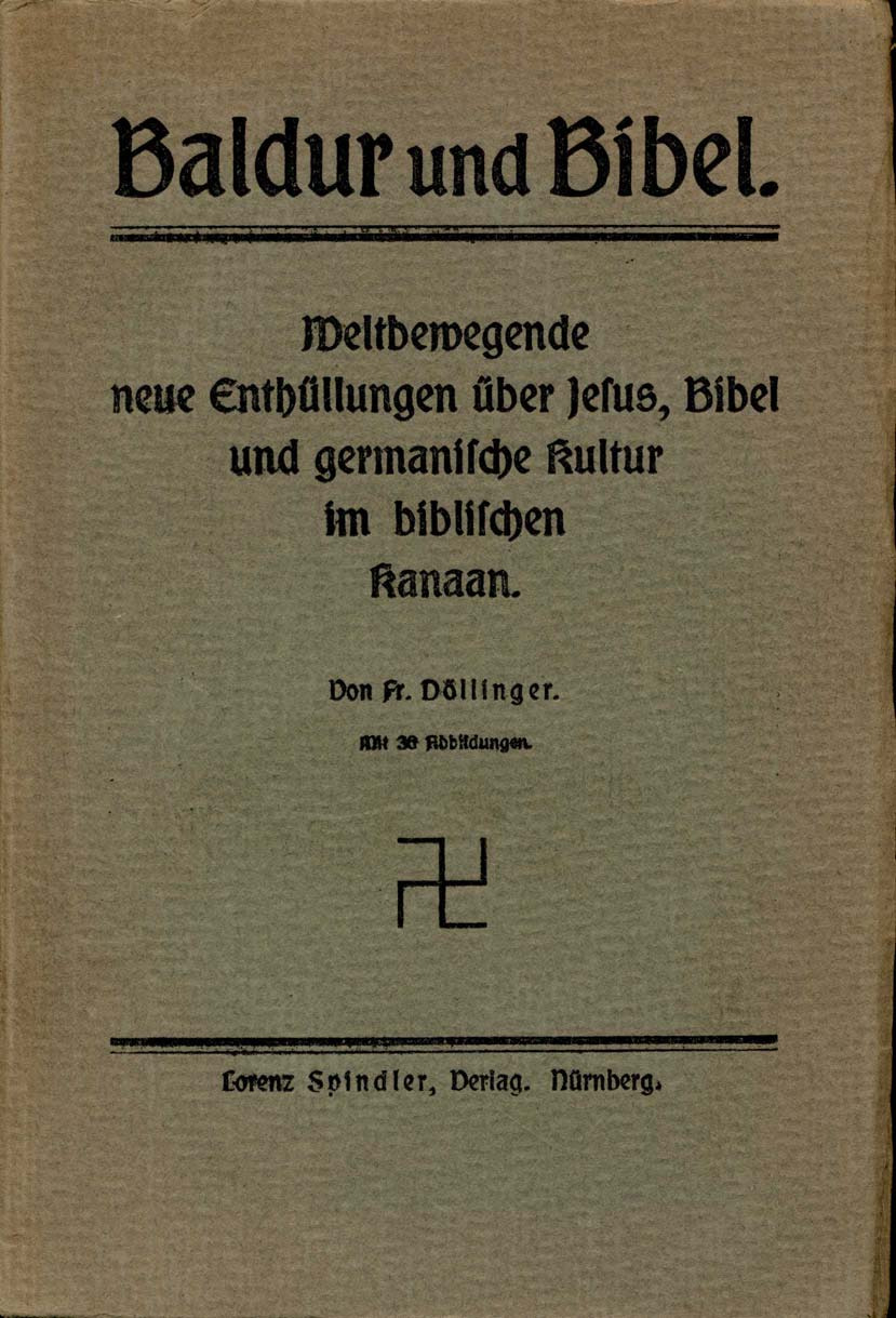 Baldur und Bibel (1920, 196 S., Scan, Fraktur)