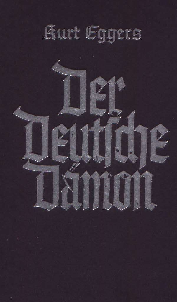 Der deutsche Dämon (1937, 42 S., Scan, Fraktur)