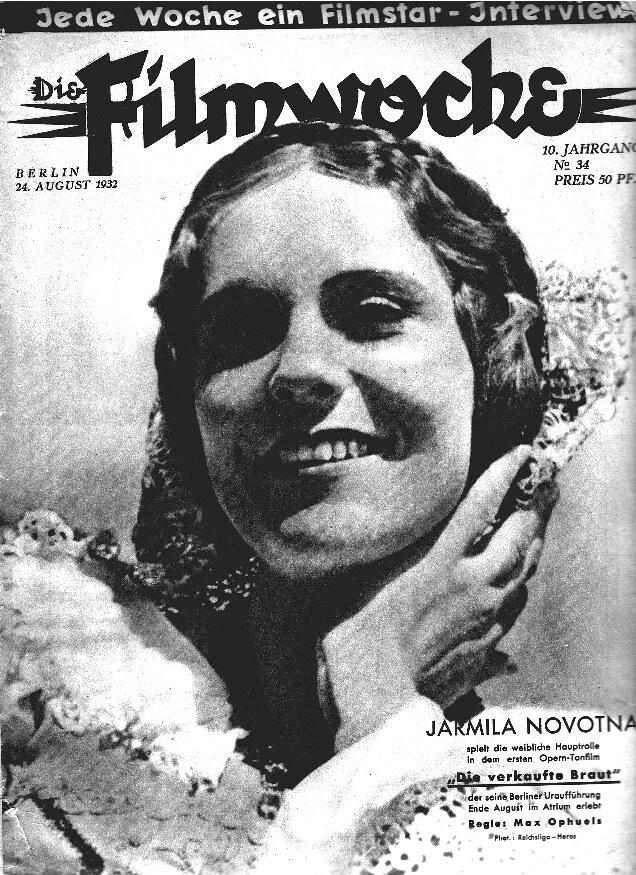 Filmwoche - 1932 - 10. Jahrgang Nr. 34 (28 S., Scan)