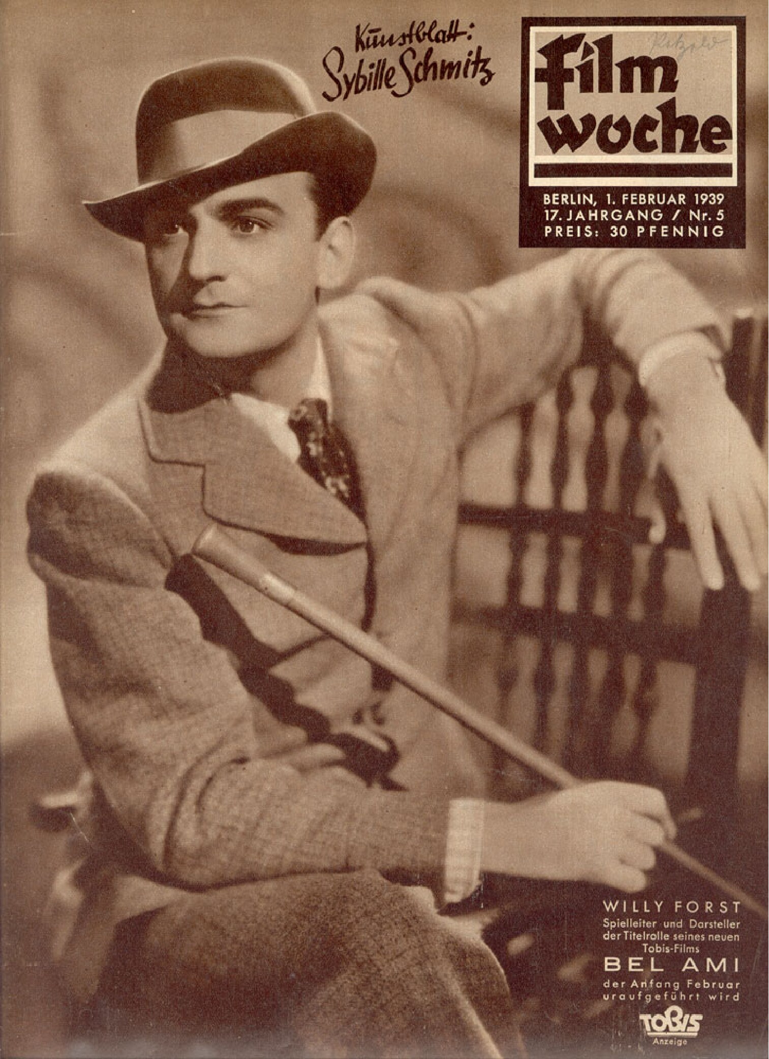 Filmwoche - 1939 - 17. Jahrgang Nr. 05 (32 S., Scan)