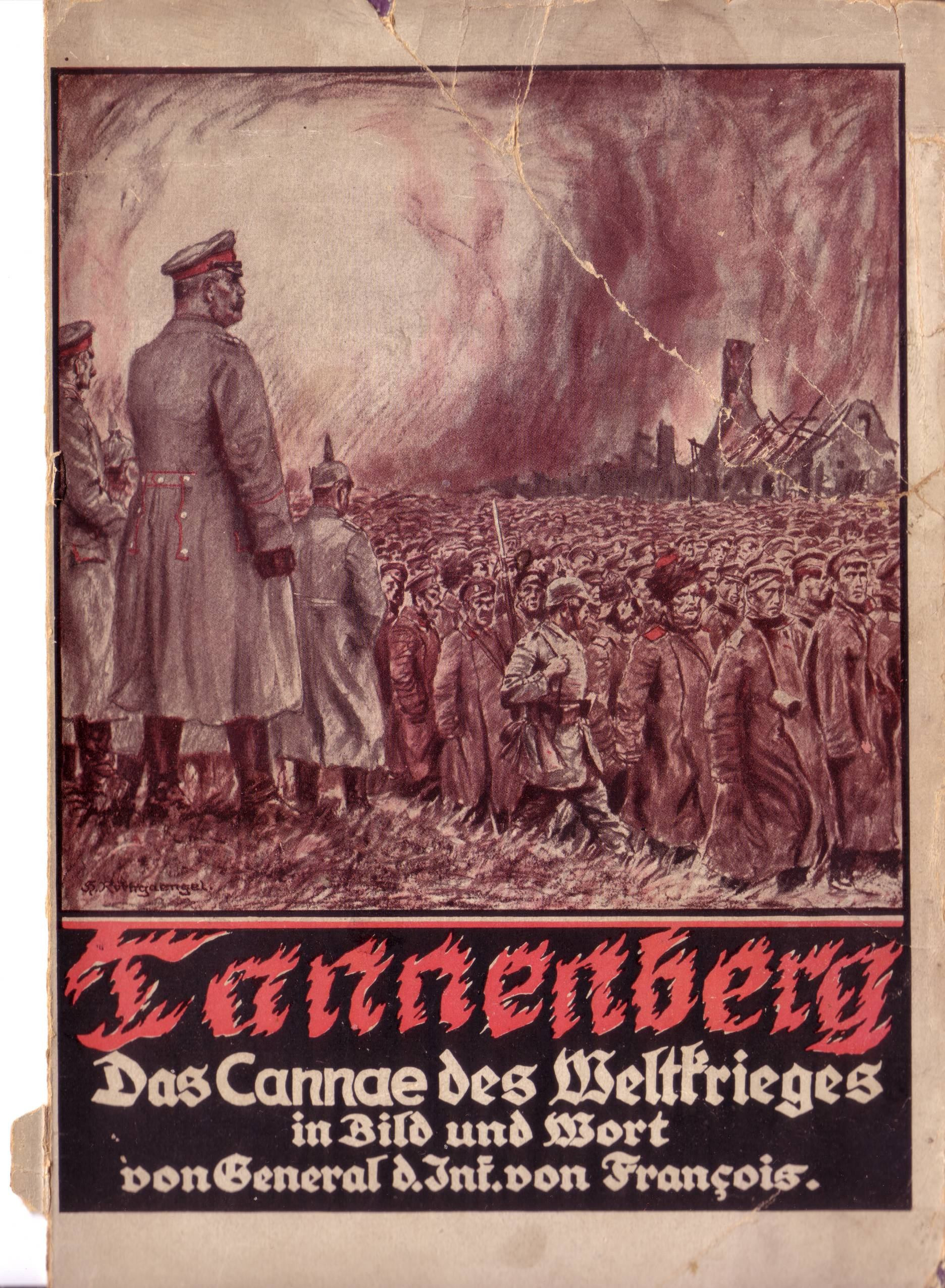 Tannenberg - Das Cannae des Weltkrieges in Wort und Bild (1926, 53 Doppels., Scan, Fraktur)