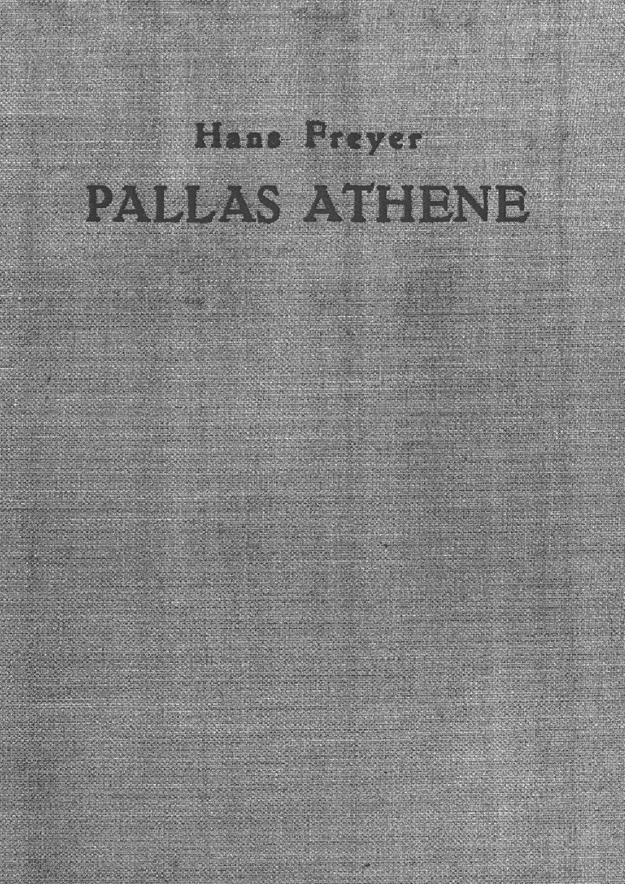 Pallas Athene - Ethik des politischen Volkes
