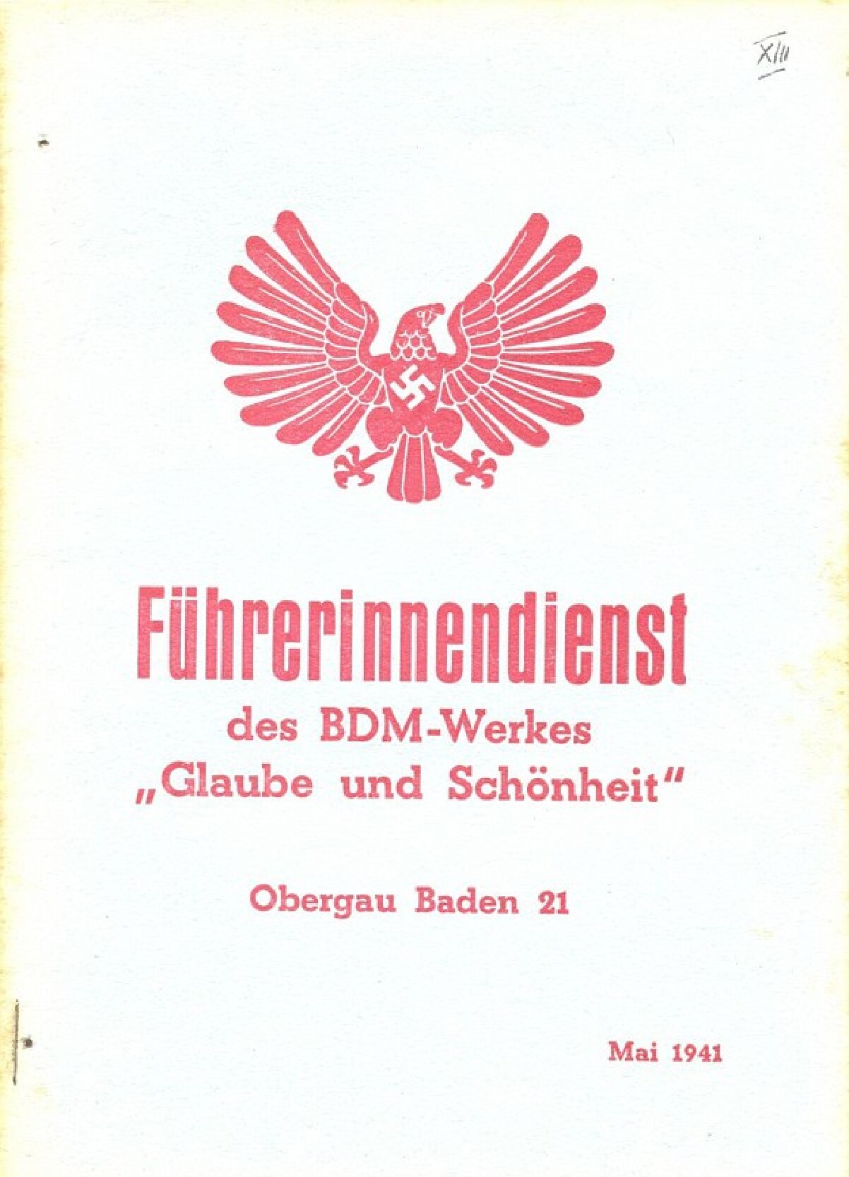 Ausgabe Mai 1941 (19 Doppels., Scan)