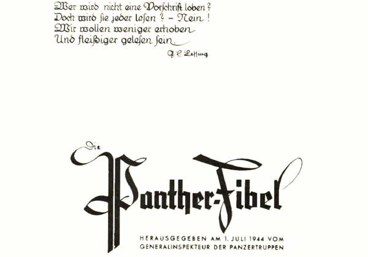 Panther-Fibel (1944, 119 S., Scan)
