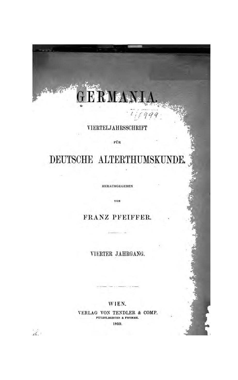 Germania 1859 Jahrgang 04