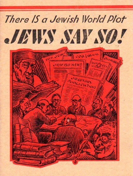 There IS a Jewish World Plot - Jews Say So!