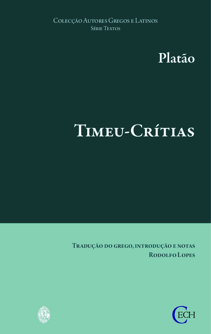 Platão. Timeu-Crítias