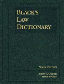 Black's Law Dictionary (9th Edition)