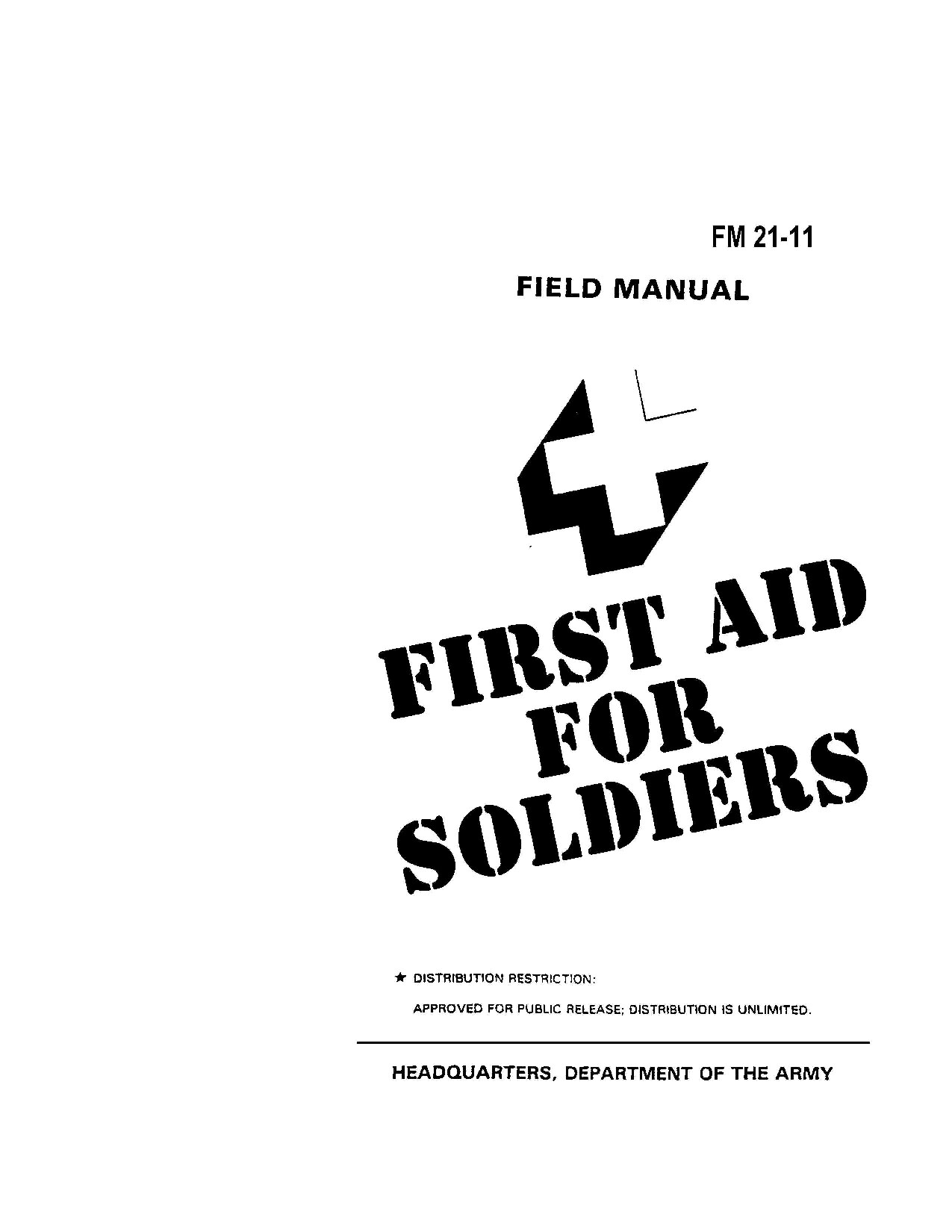 FM 21-11: First Aid for Soldiers