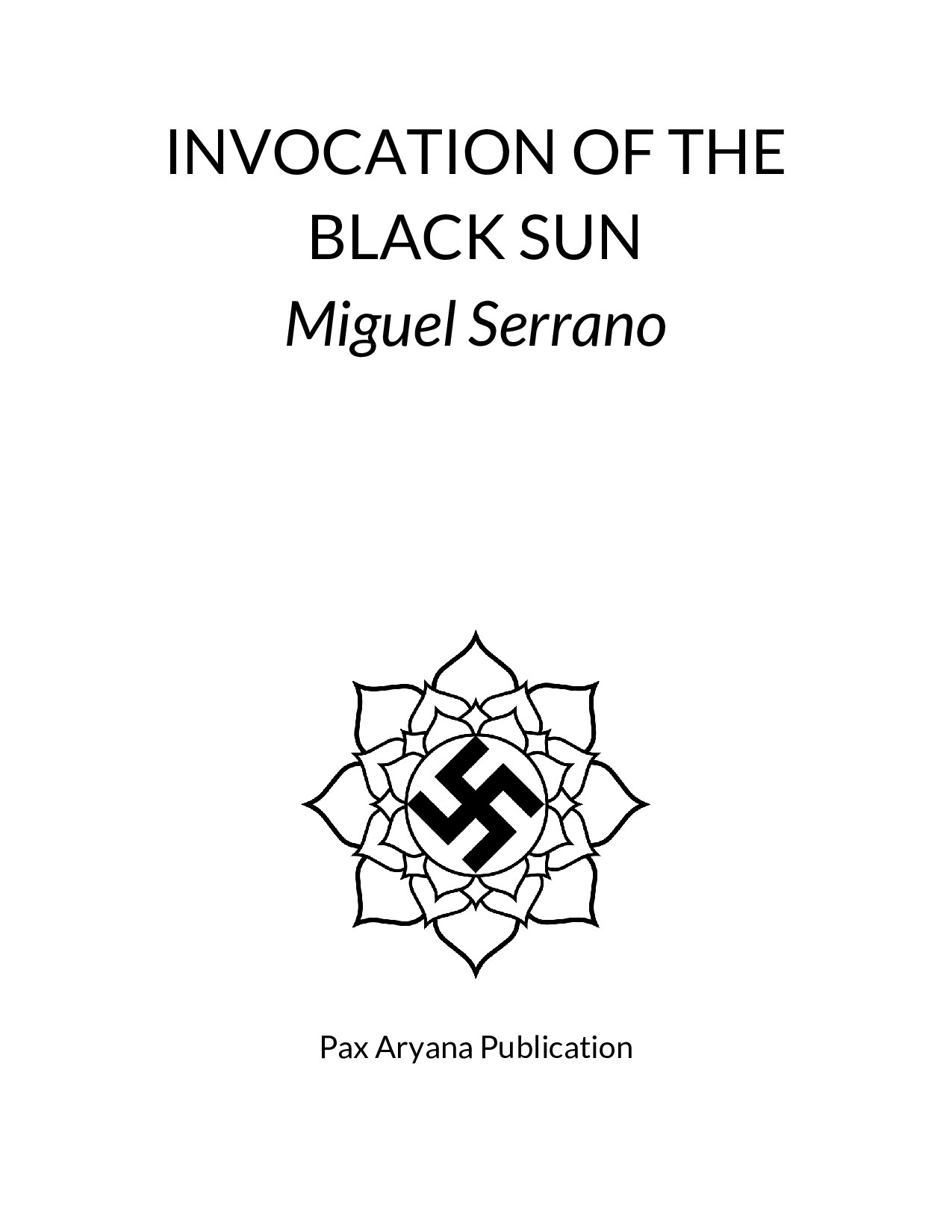 Invocation of the Black Sun