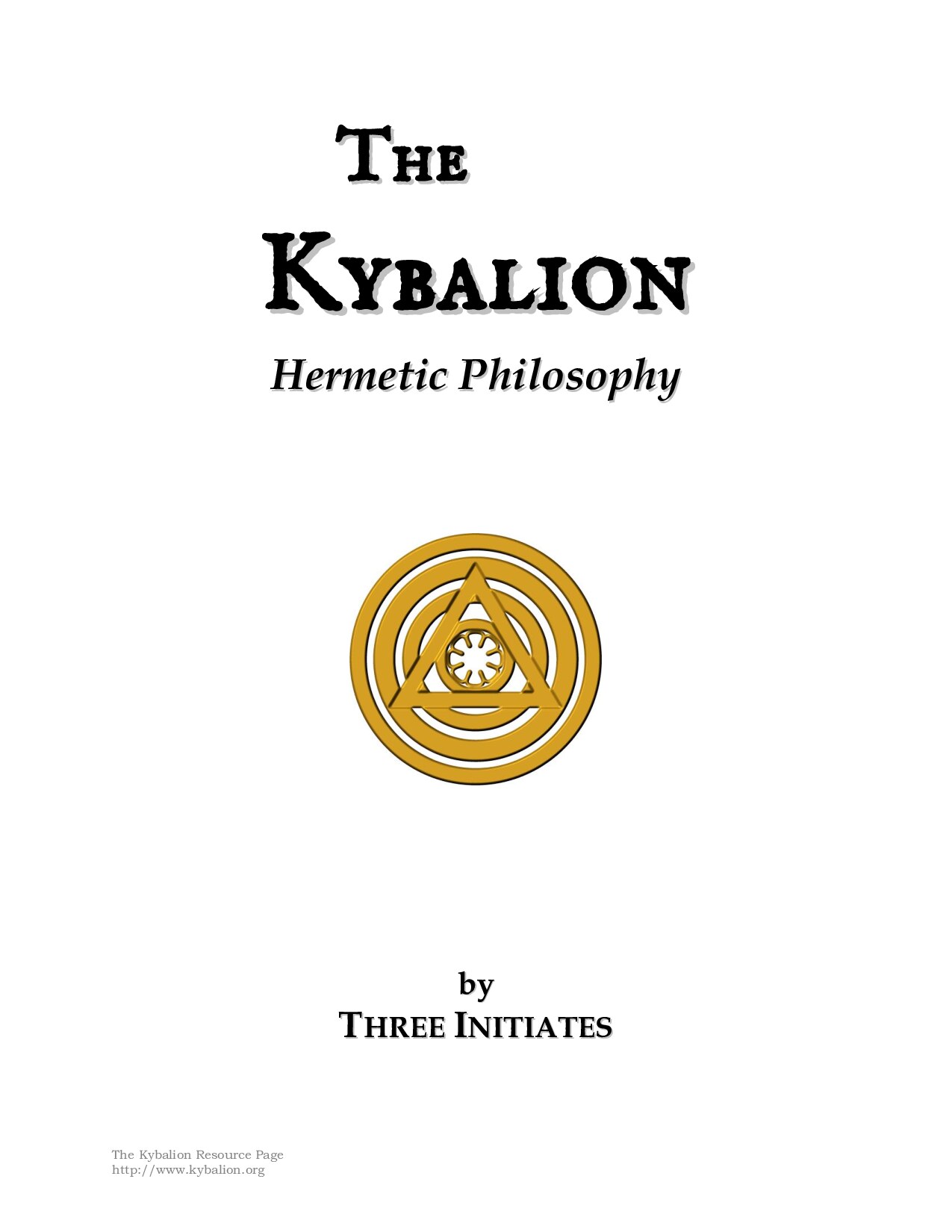 The Kybalion