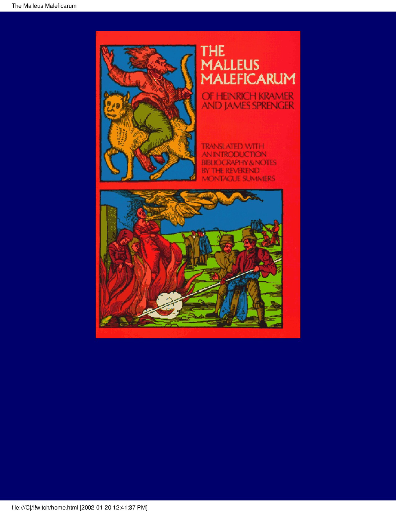 The Malleus Maleficarum