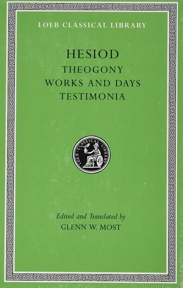 Hesiod: Theogony, Works and Days - Testimonia