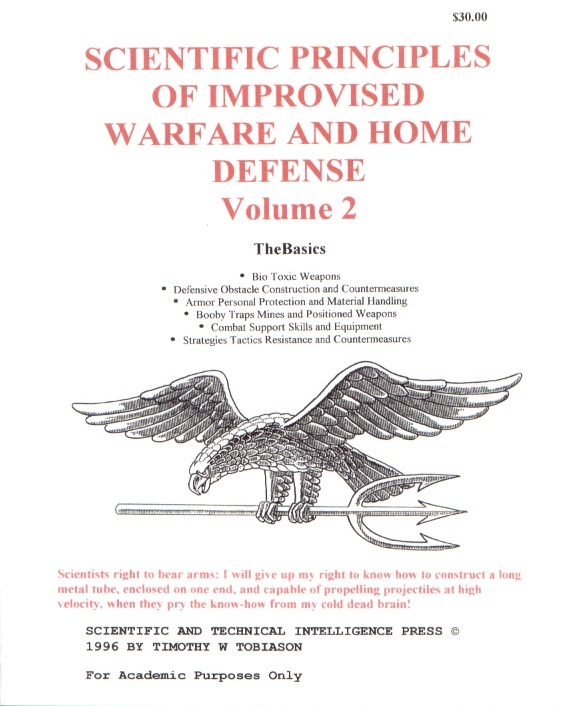 Timothy Tobiason - Scientific Principles of Improvised Weapons and Home Defense Volume 2 - The Basics