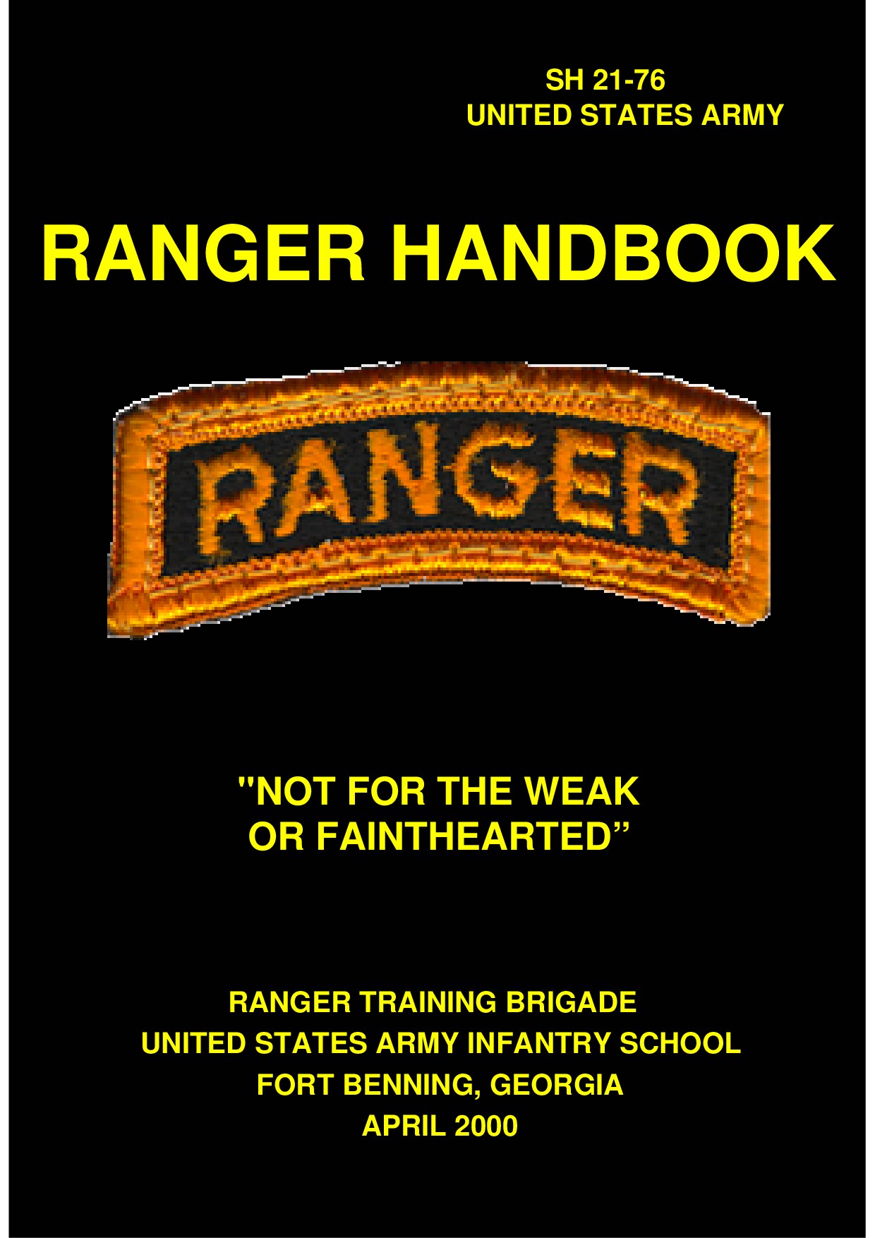 SH 21-76 Ranger Handbook (2000)