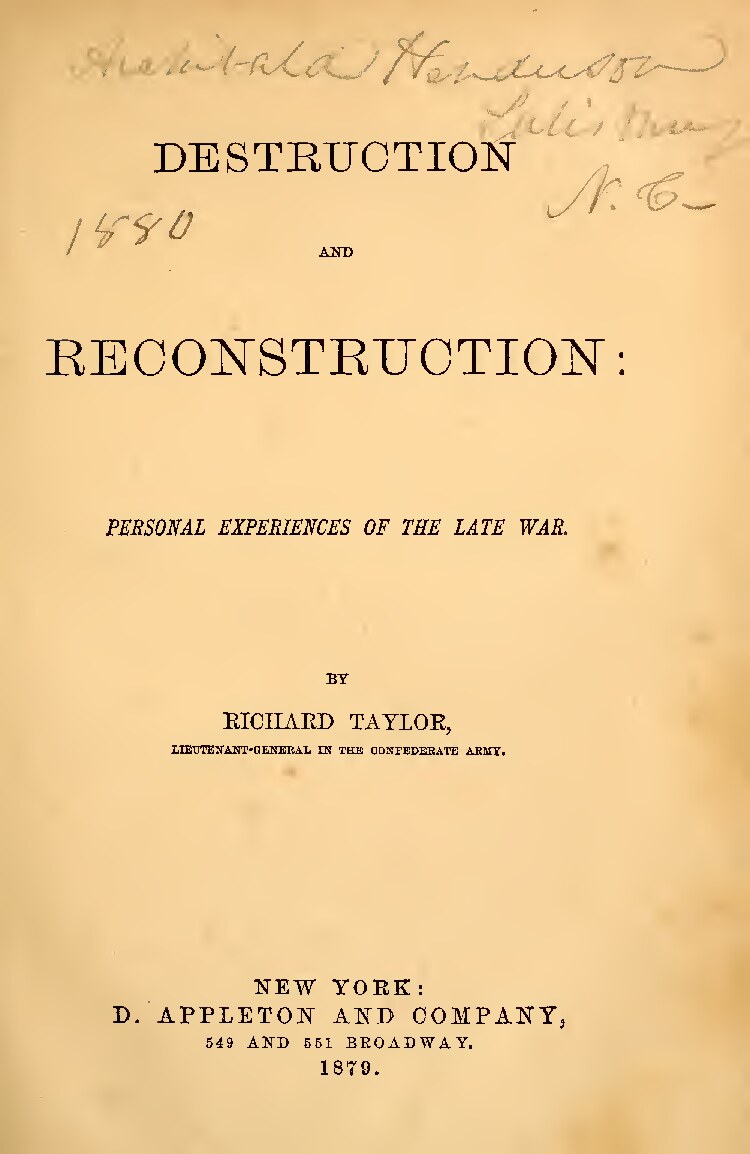 Destruction and reconstruction: personal experiences of the late war