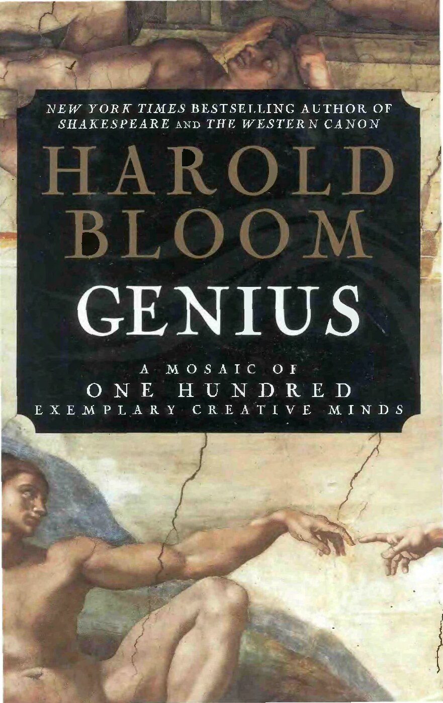 Harold Bloom - Genius