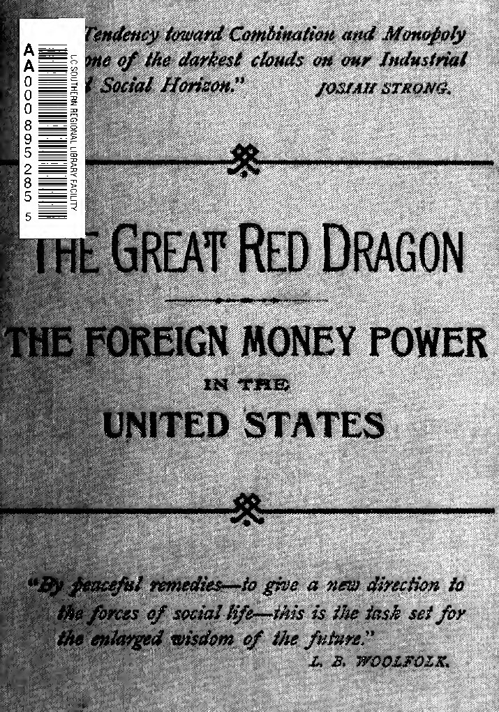 Great red dragon, or London money power