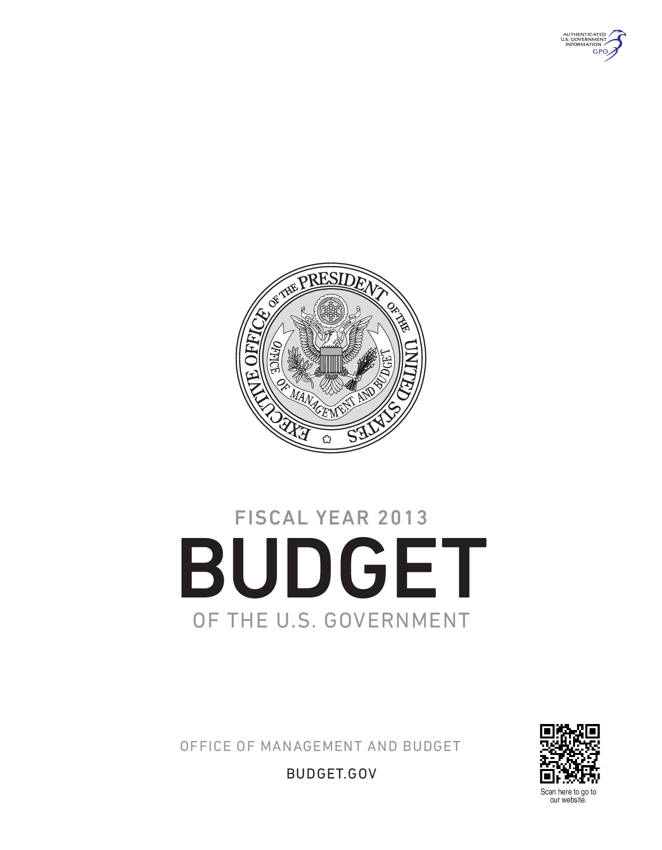 US Budget 2013