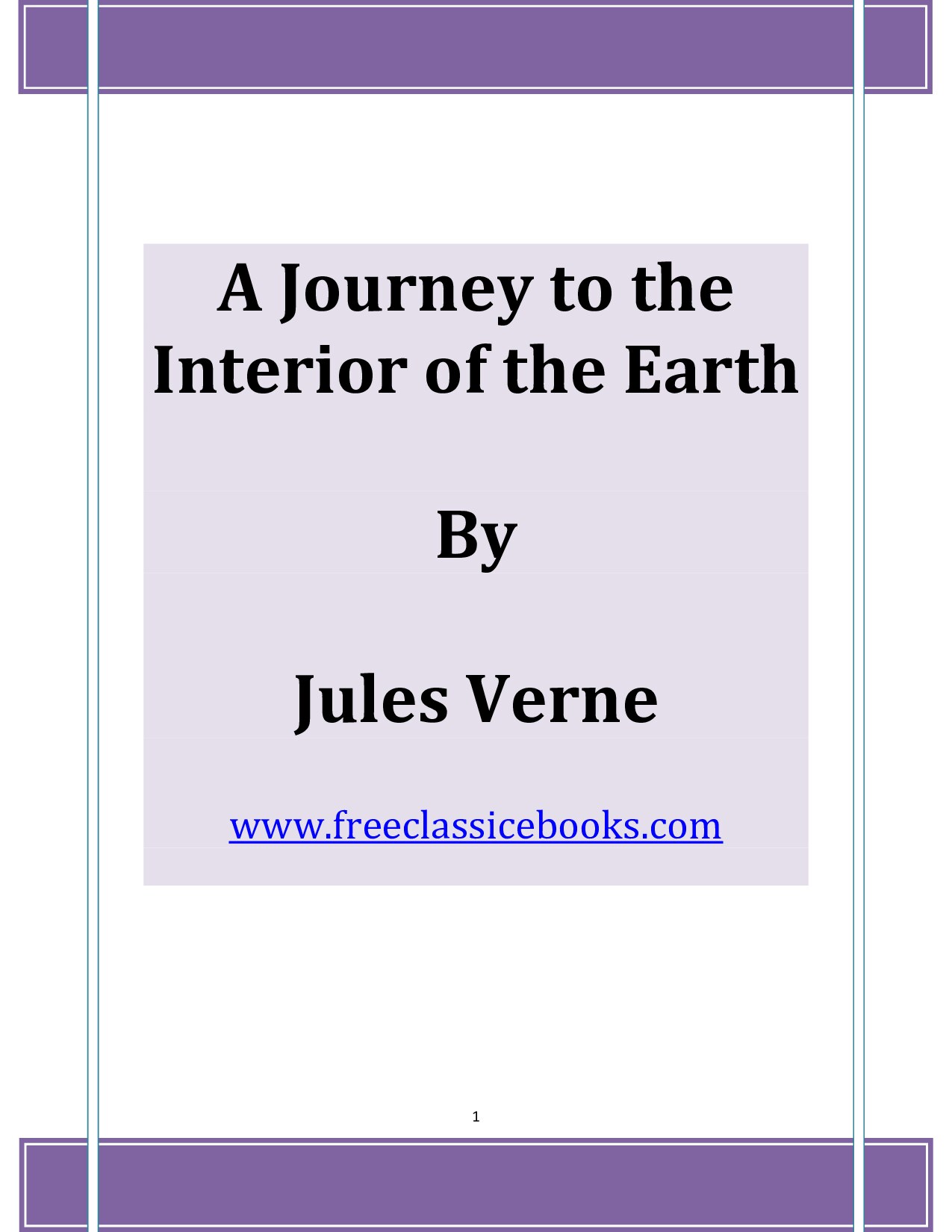 Microsoft Word - A Journey to the Interior of the Earth.doc