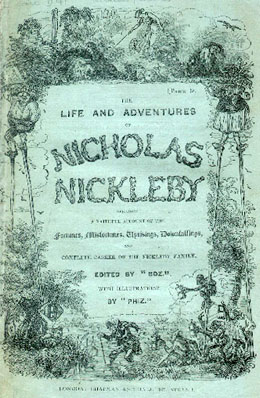 The Life and Adventures of Nicholas Nickleby