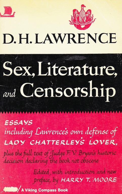 Sex, Literature and Censorship
