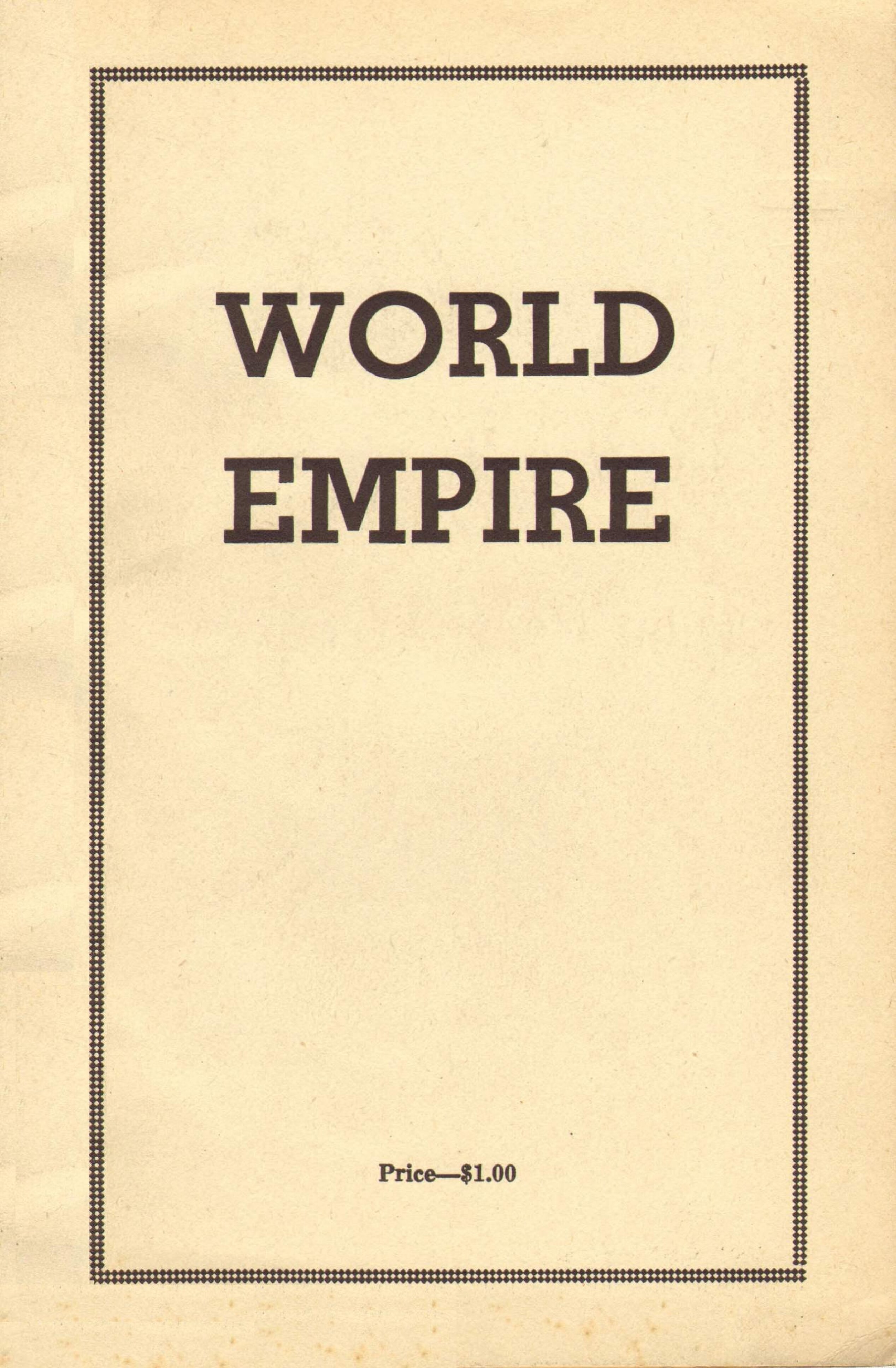 Armstrong, George; World Empire