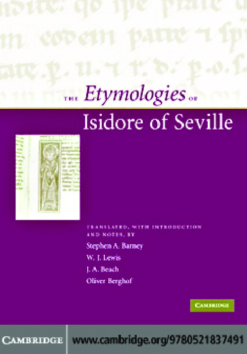The Etymologies of Isidore of Seville