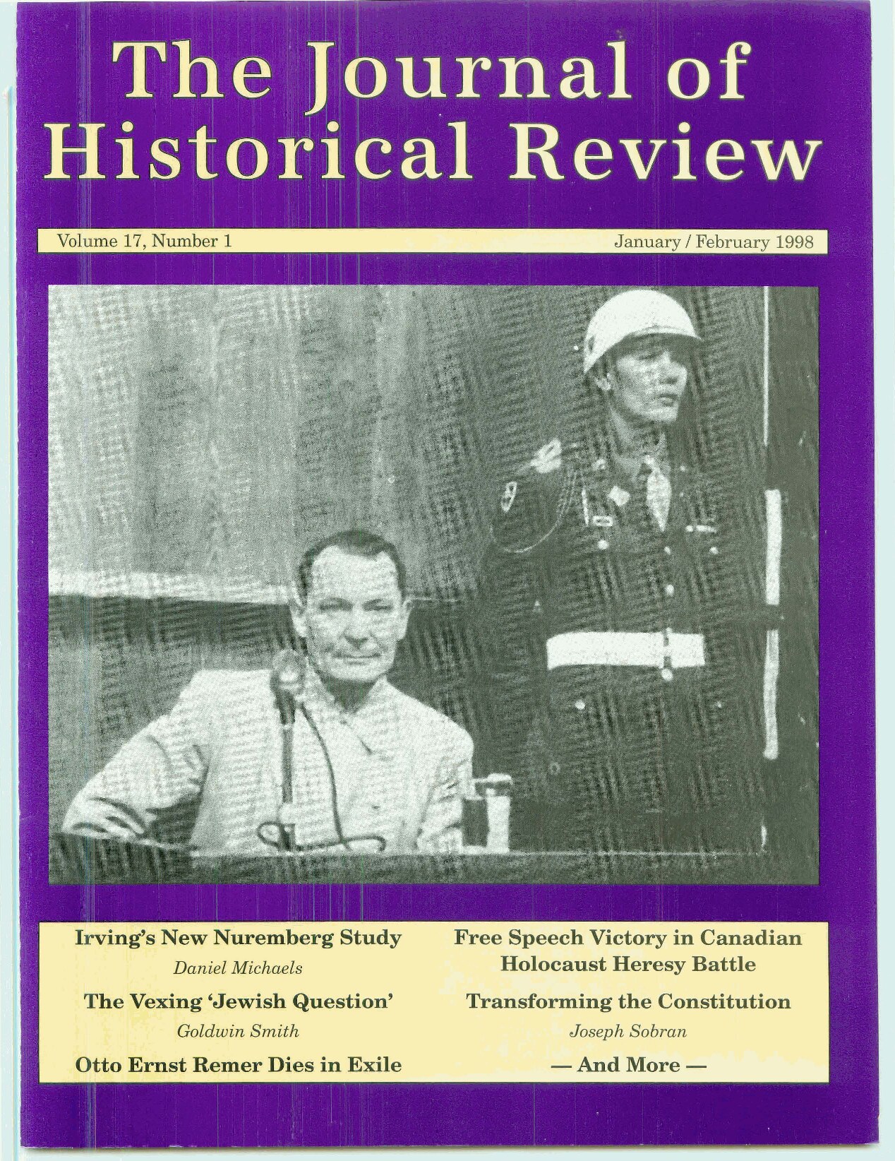 The Journal of Historical Review - Volume 17
