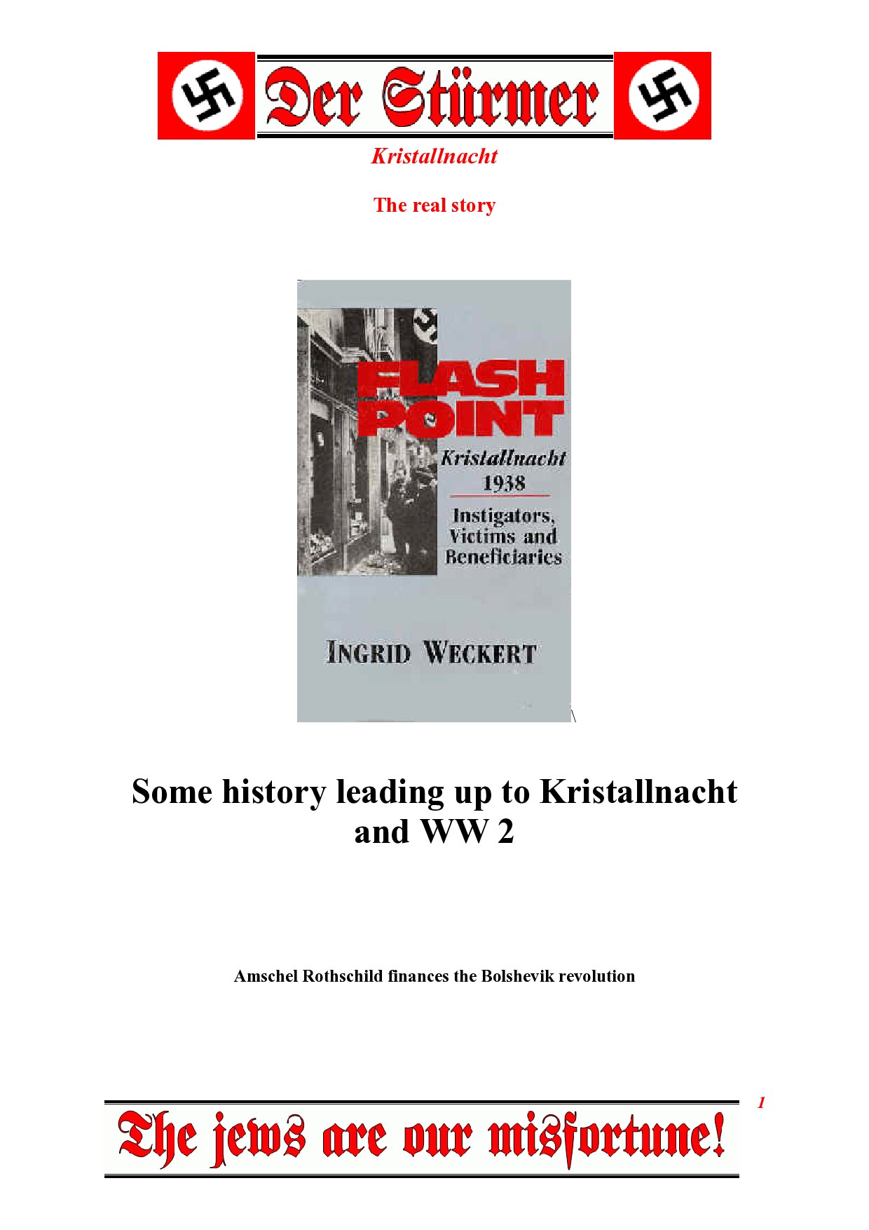 Weckert, Ingrid - Kristallnacht The real story