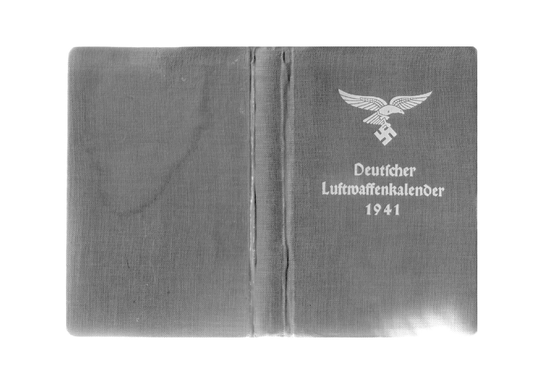 Deutscher Luftwaffenkalender 1941 - Das Handbuch der Luftwaffe (161 Doppels., Scan, Fraktur)