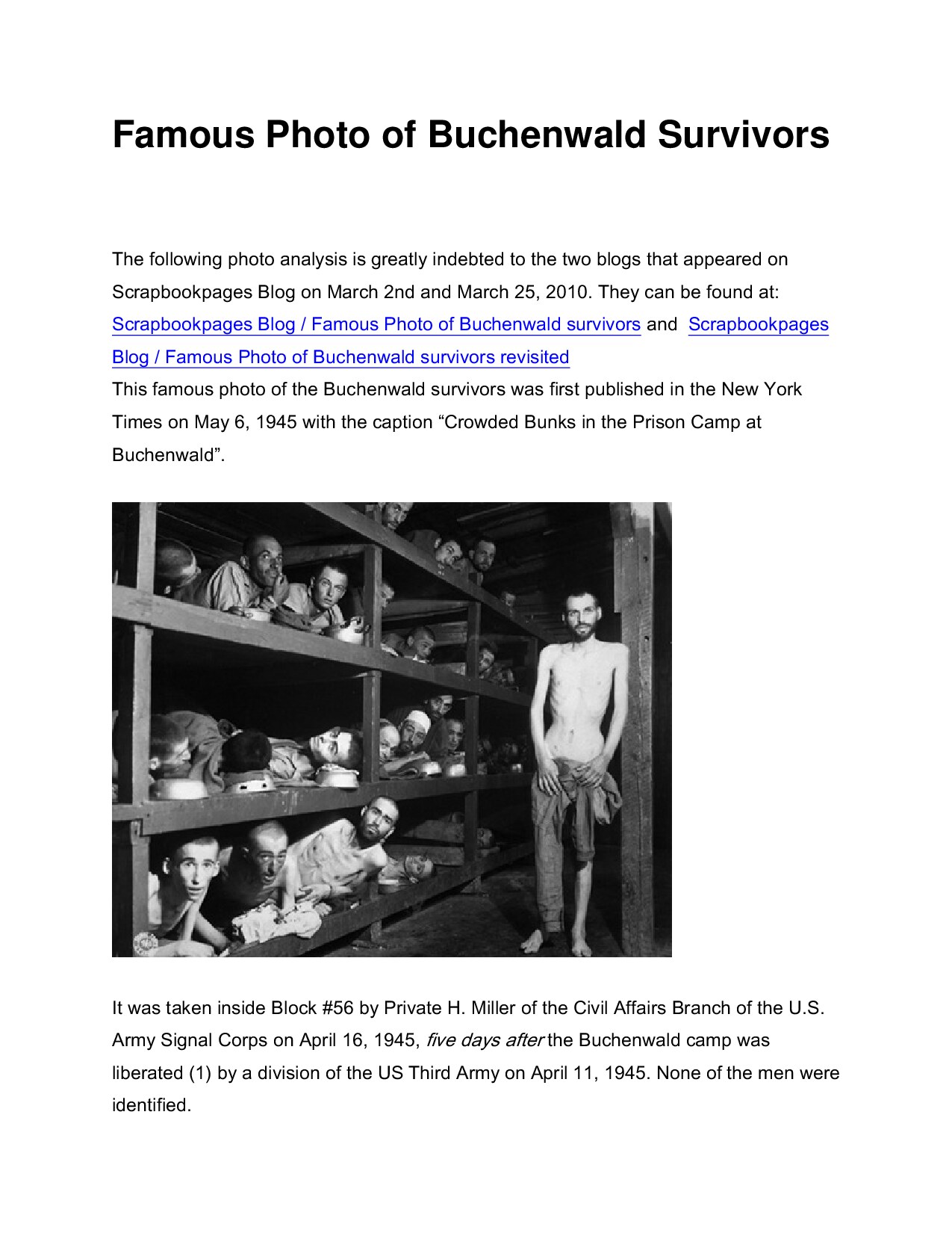 Microsoft Word - Famous Photo of Buchenwald Survivors.doc