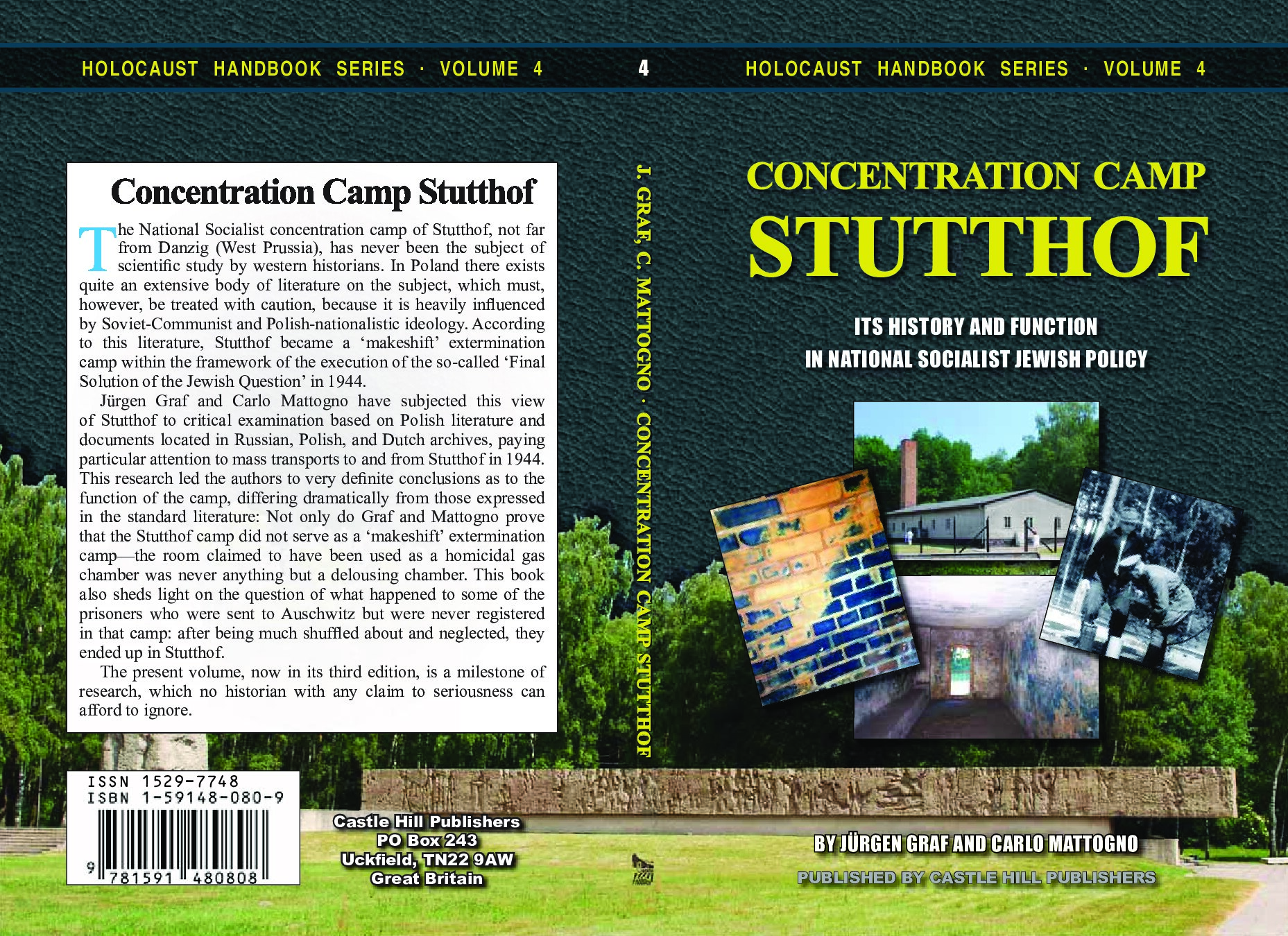 4 - Graf & Mattogno; Concentration Camp Stutthof - Its History and Function In National Socialist Jewish Policy