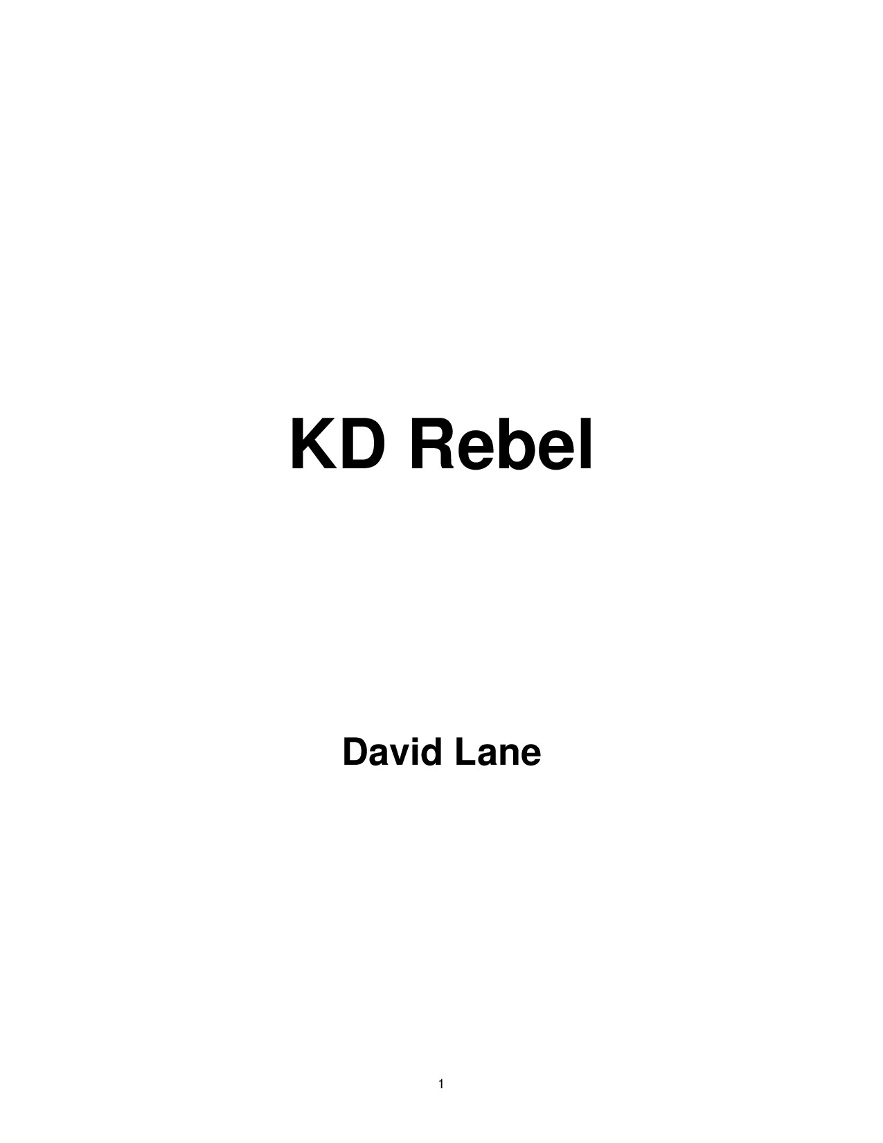 KD Rebel