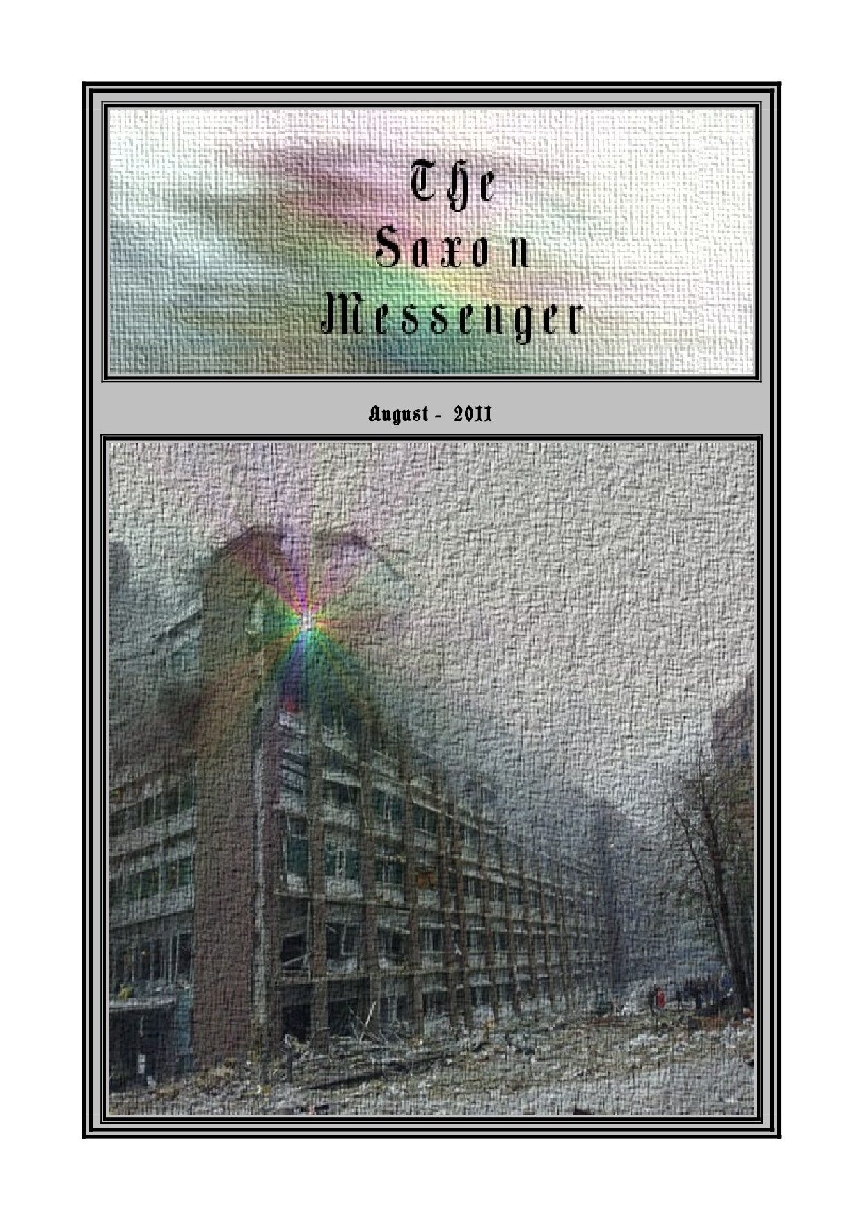 Saxon Messenger Issue 08 August 2011