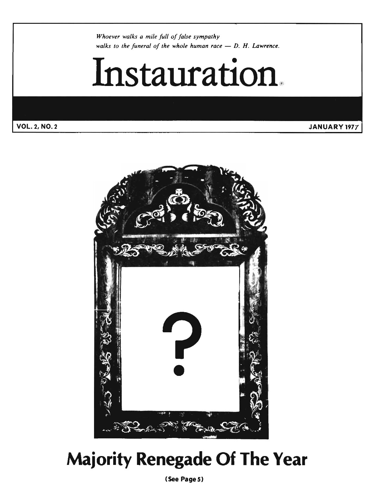 Instauration-1977-01-January-Vol2-No2