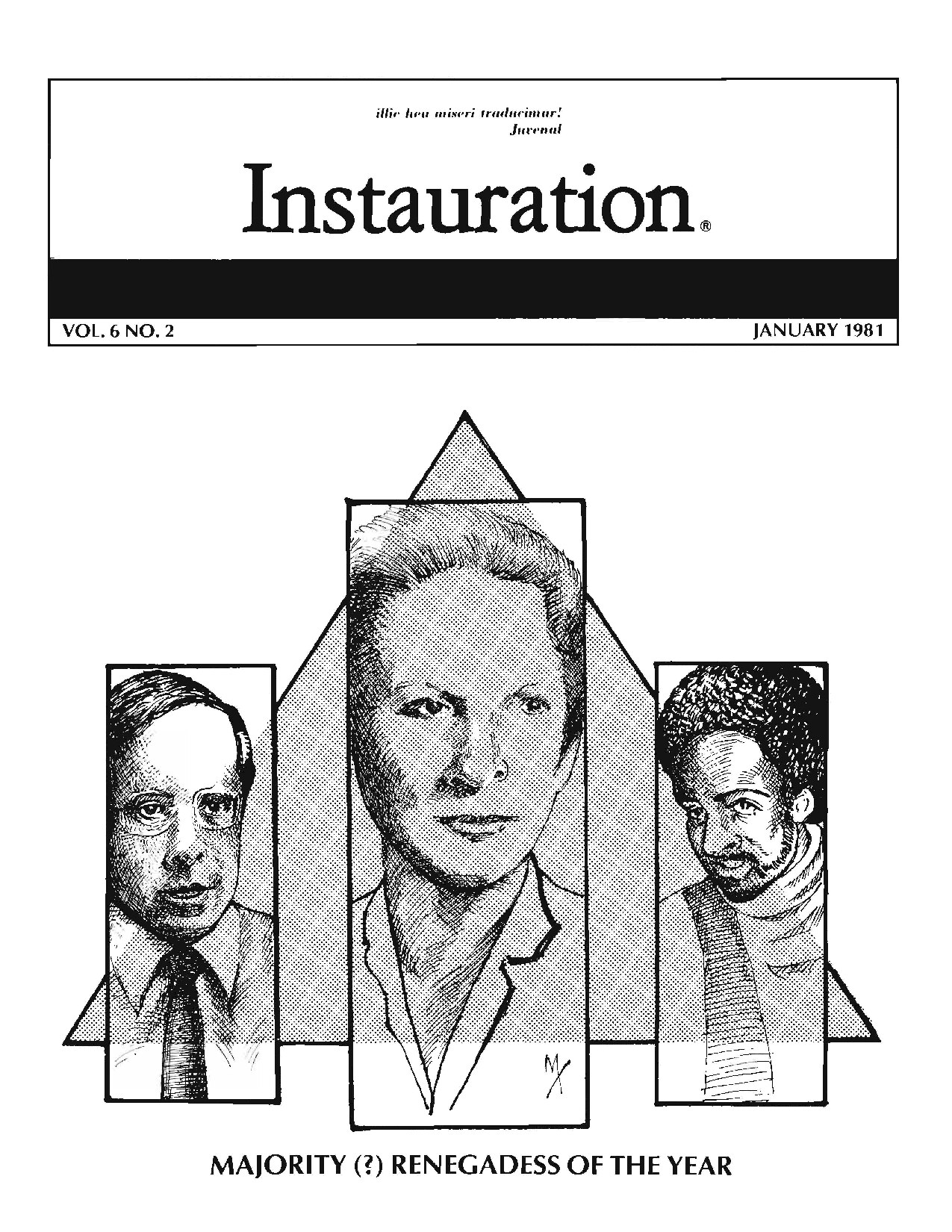 Instauration-1981-1-January-Vol6-No2