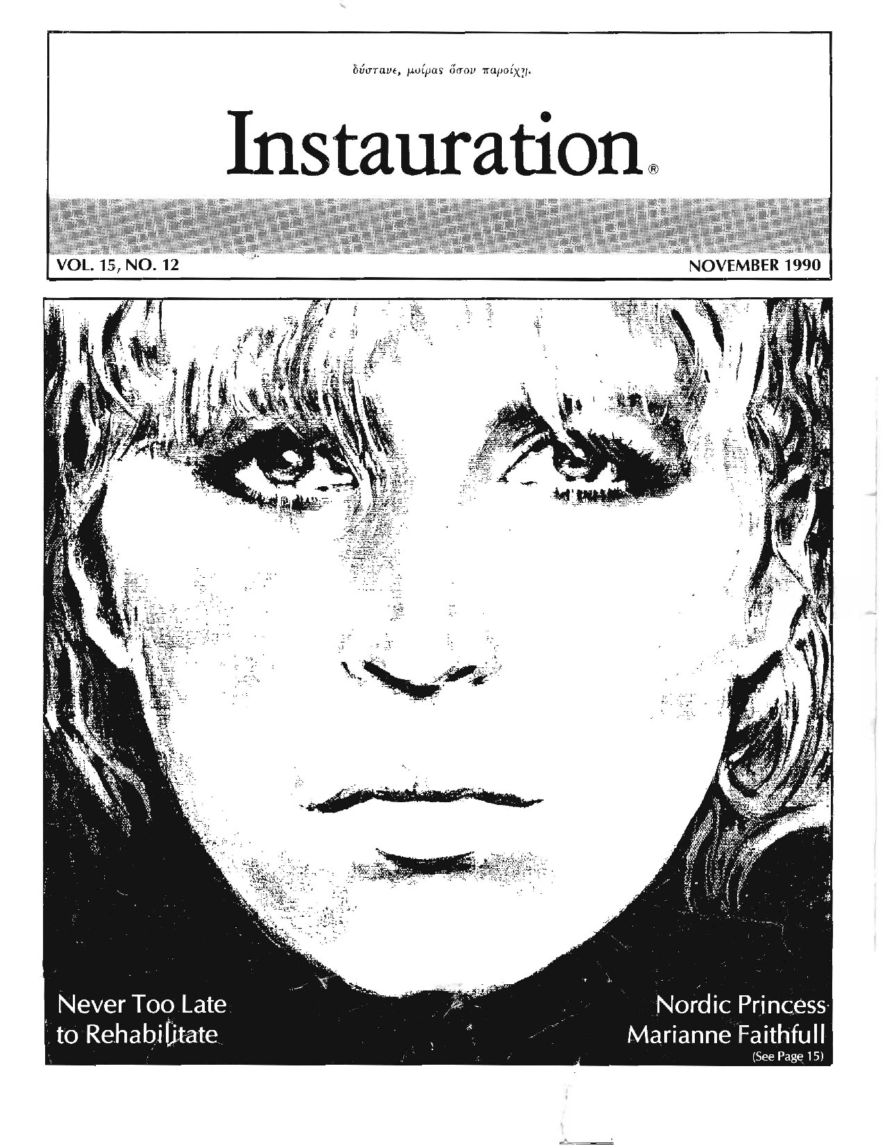 Instauration-1990-11-November-Vol15-No12