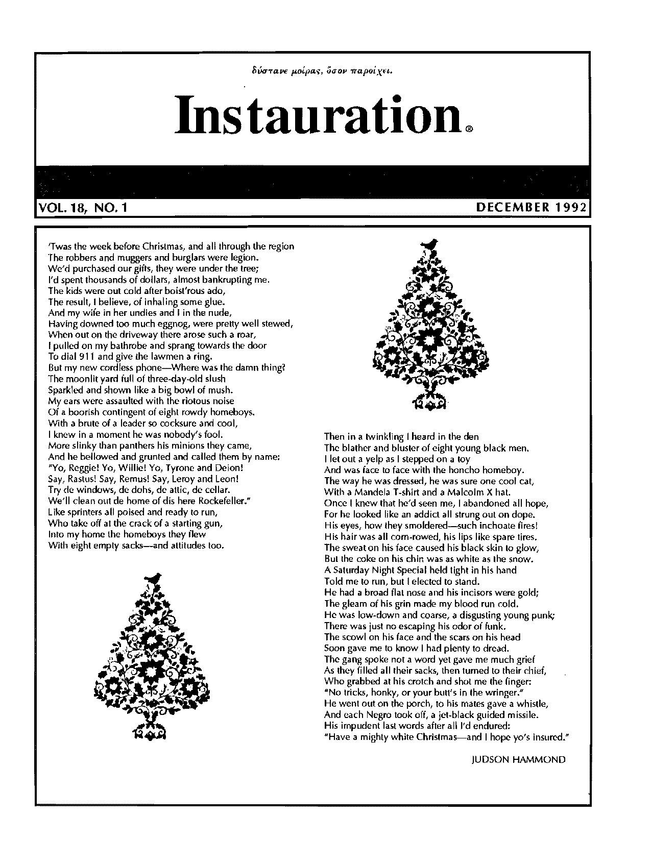 Instauration-1992-12-December-Vol18-No1
