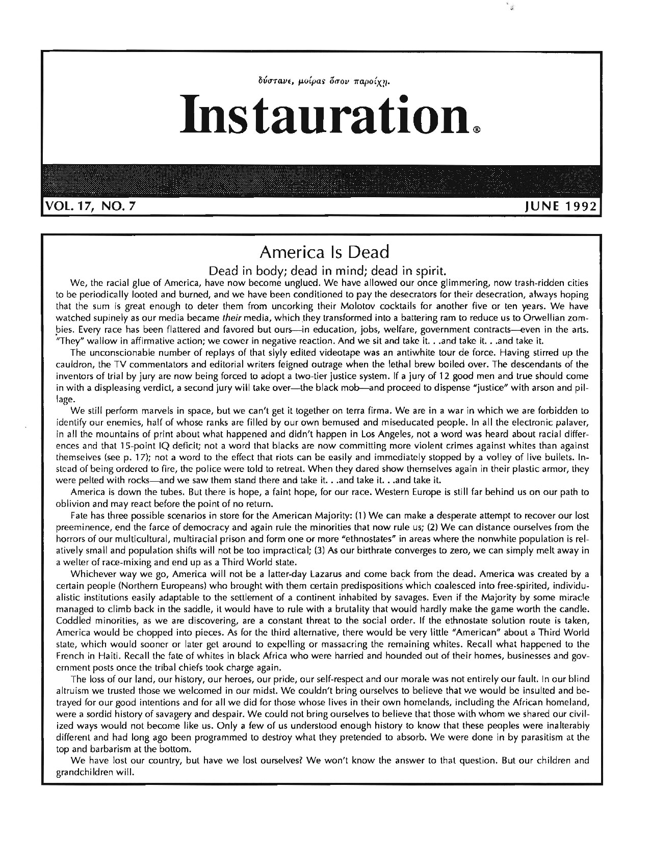 Instauration-1992-06-June-Vol17-No7