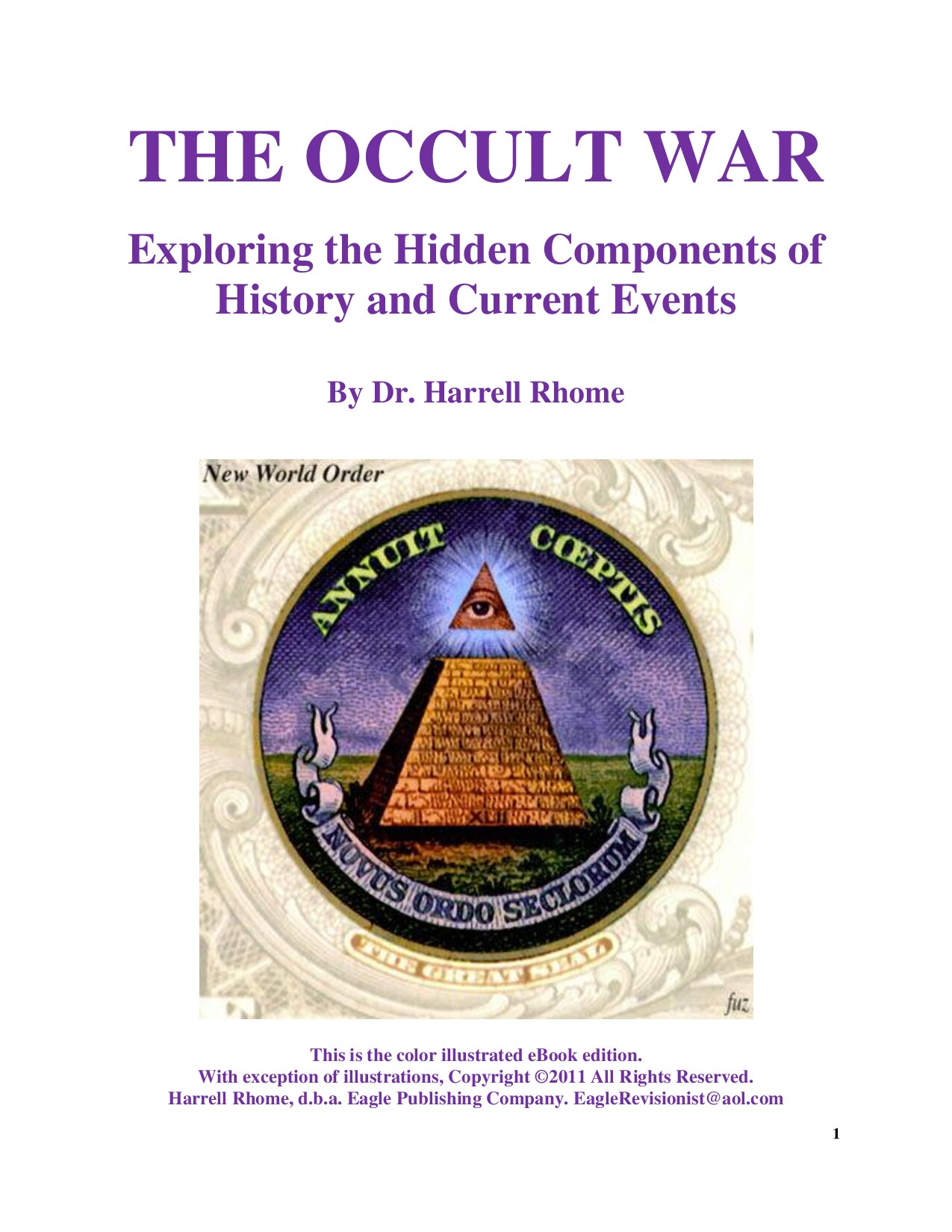 Rhome, Harrell; The Occult War