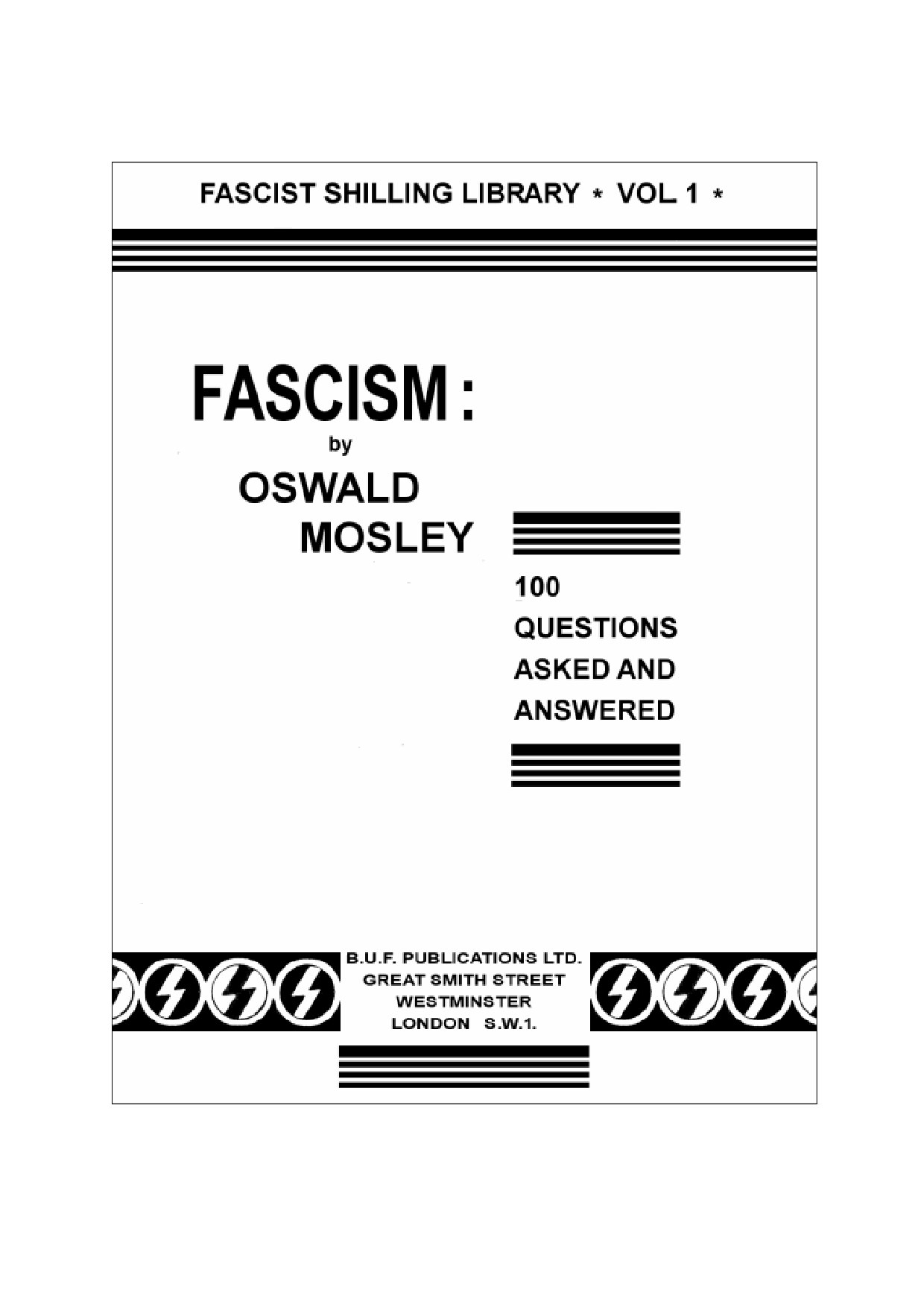 Fascism - 100 Questions Asked and Answered